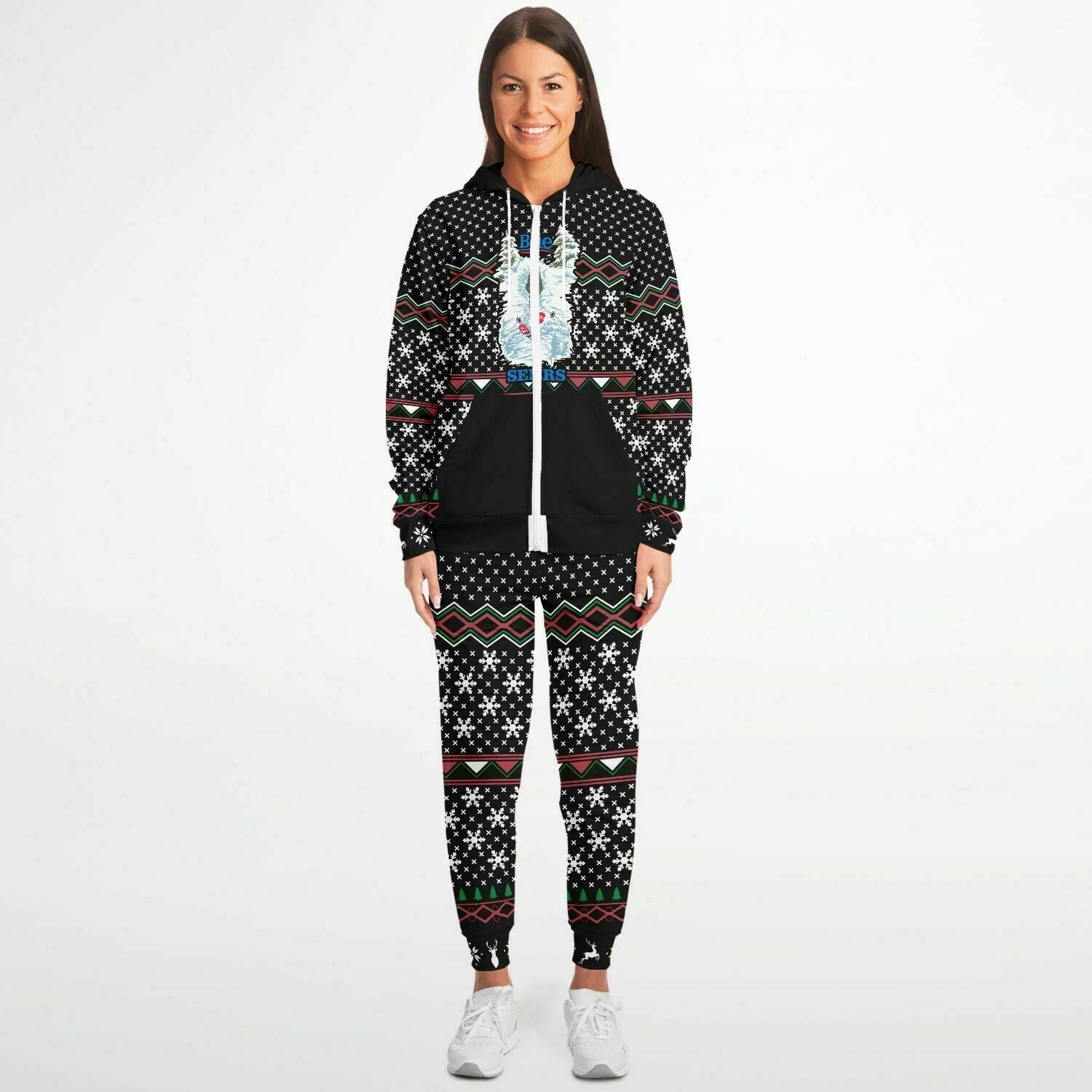 BERNIE SENDERS UNISEX ZIPHOODIE AND JOGGER SET