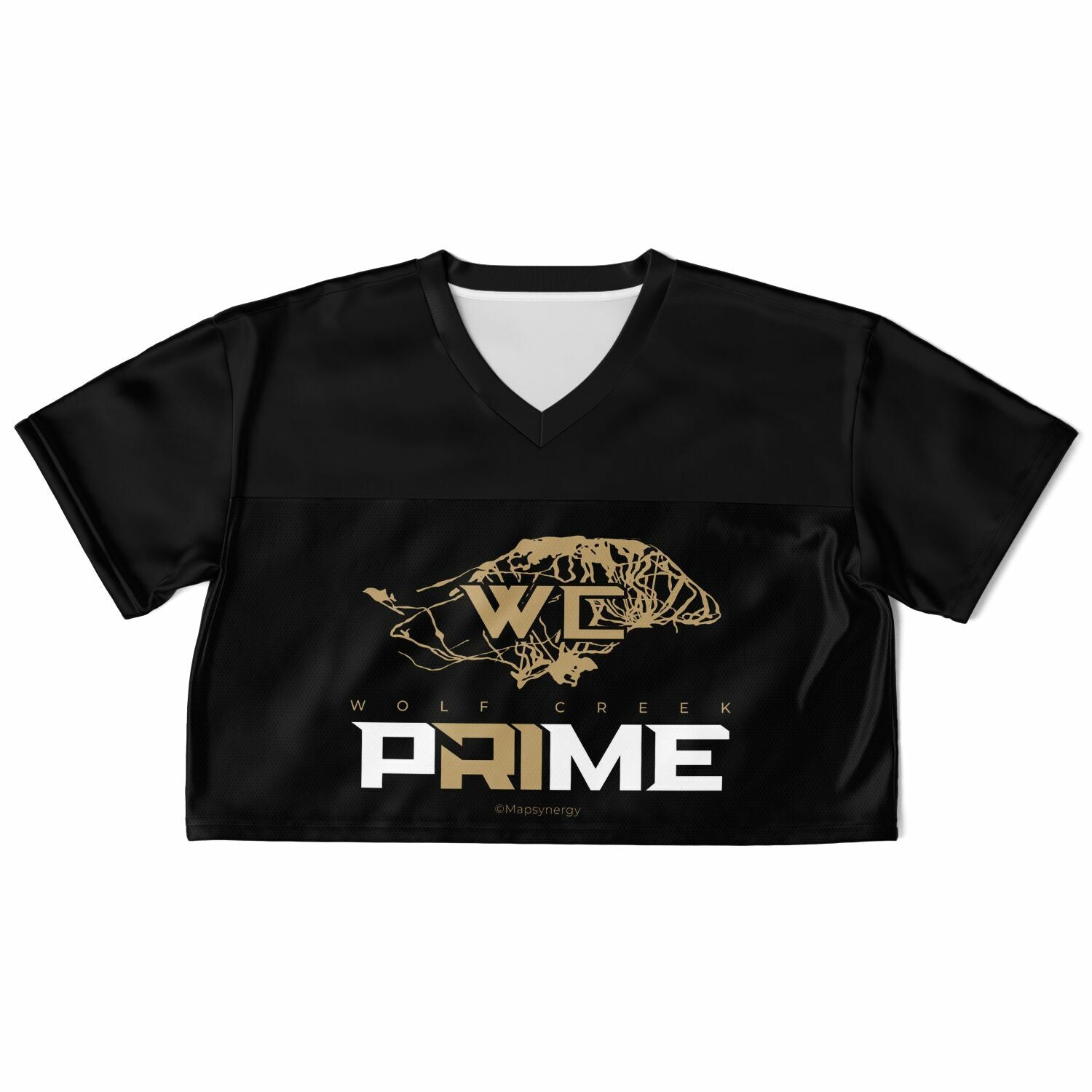 Prime Wolf Creek, Colorado Cropped Football Jersey