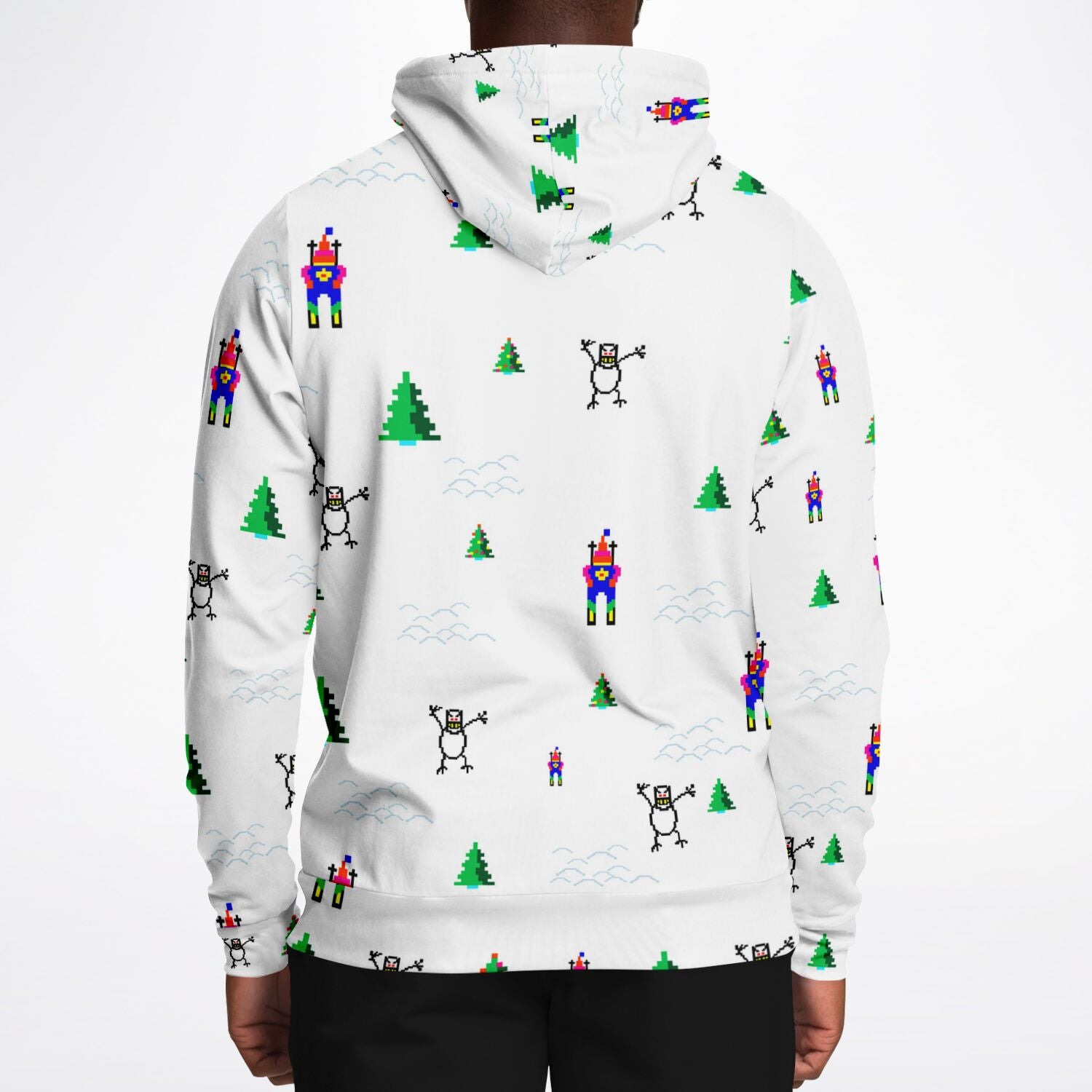 Ski Free Unisex Fashion Hoodie Set