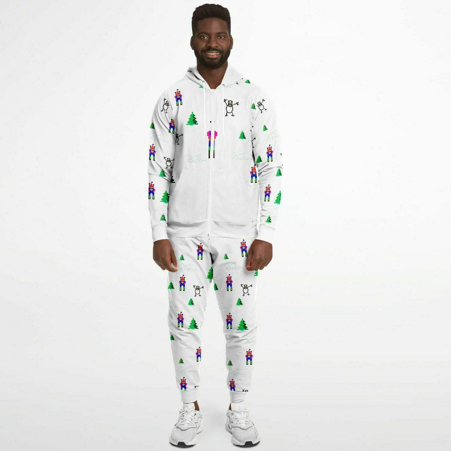 Ski Free Unisex Ziphoodie and Jogger Set