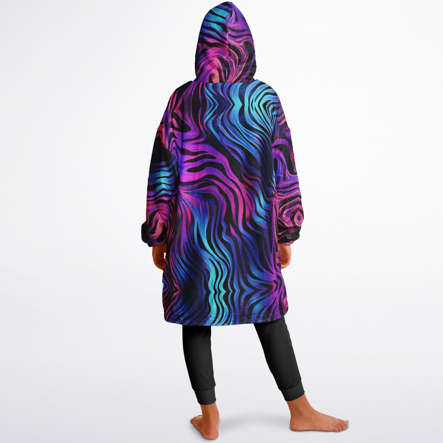 Powder Mountain, Utah Ski Resort Map Youth Reversible Snug Hoodie