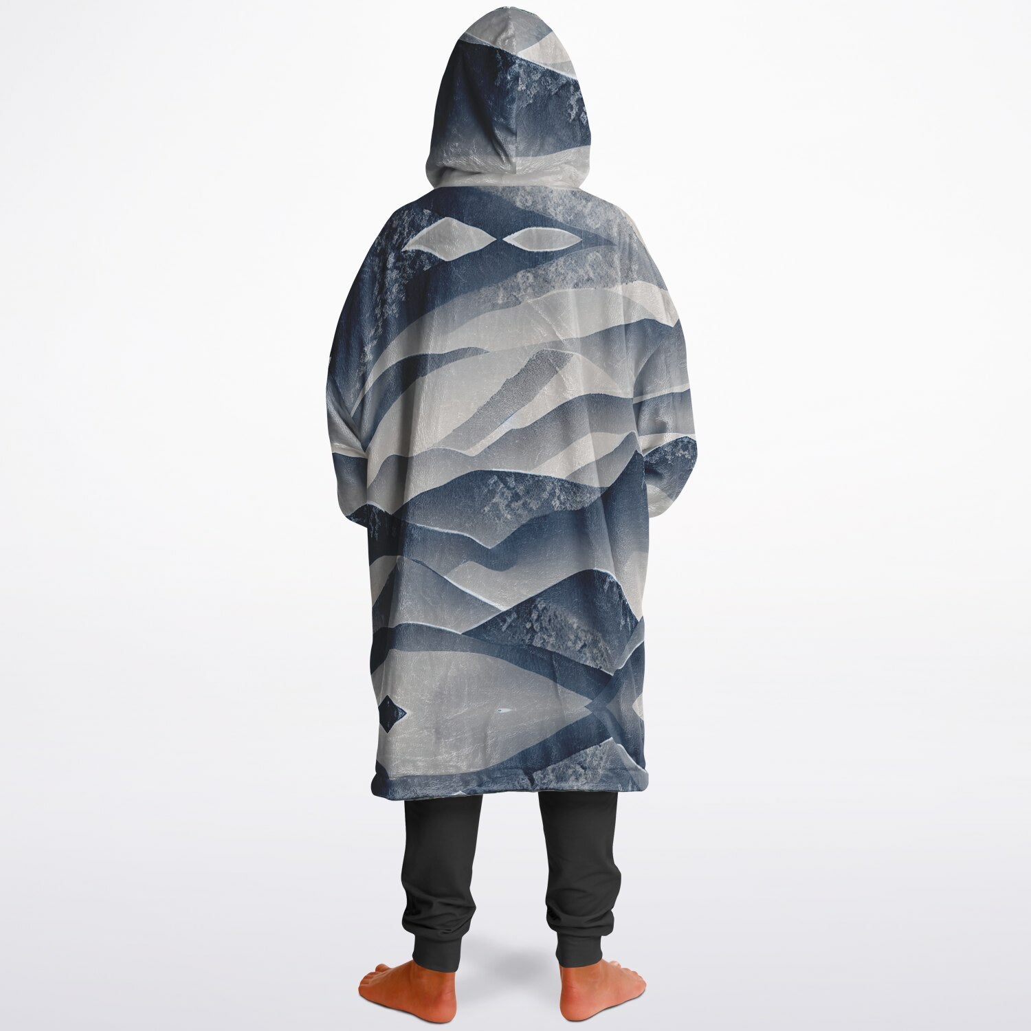 Powder Mountain, Utah Ski Resort Map Youth Reversible Snug Hoodie