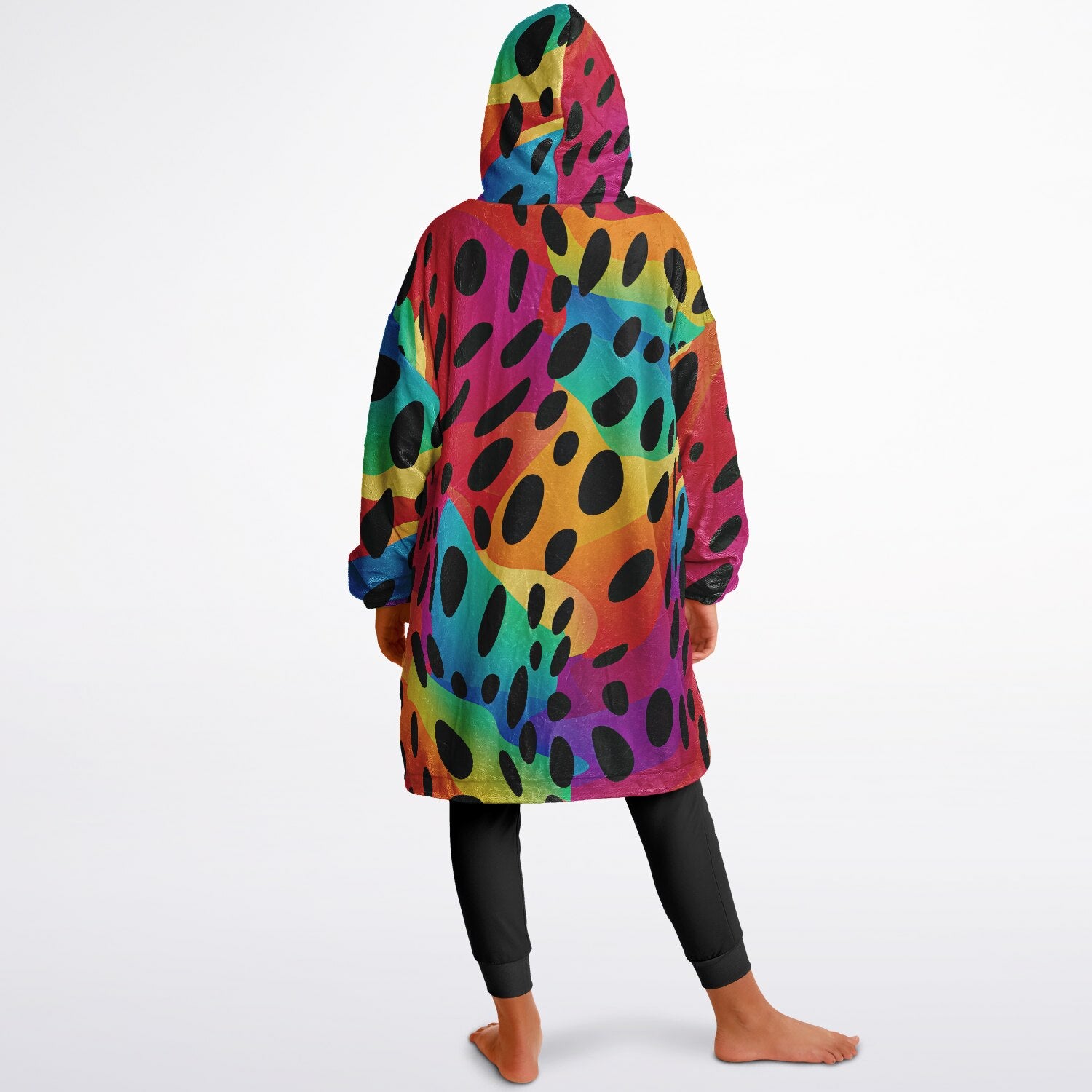 Attitash Mountain, New Hampshire Ski Resort Map Reversible Snug Hoodie