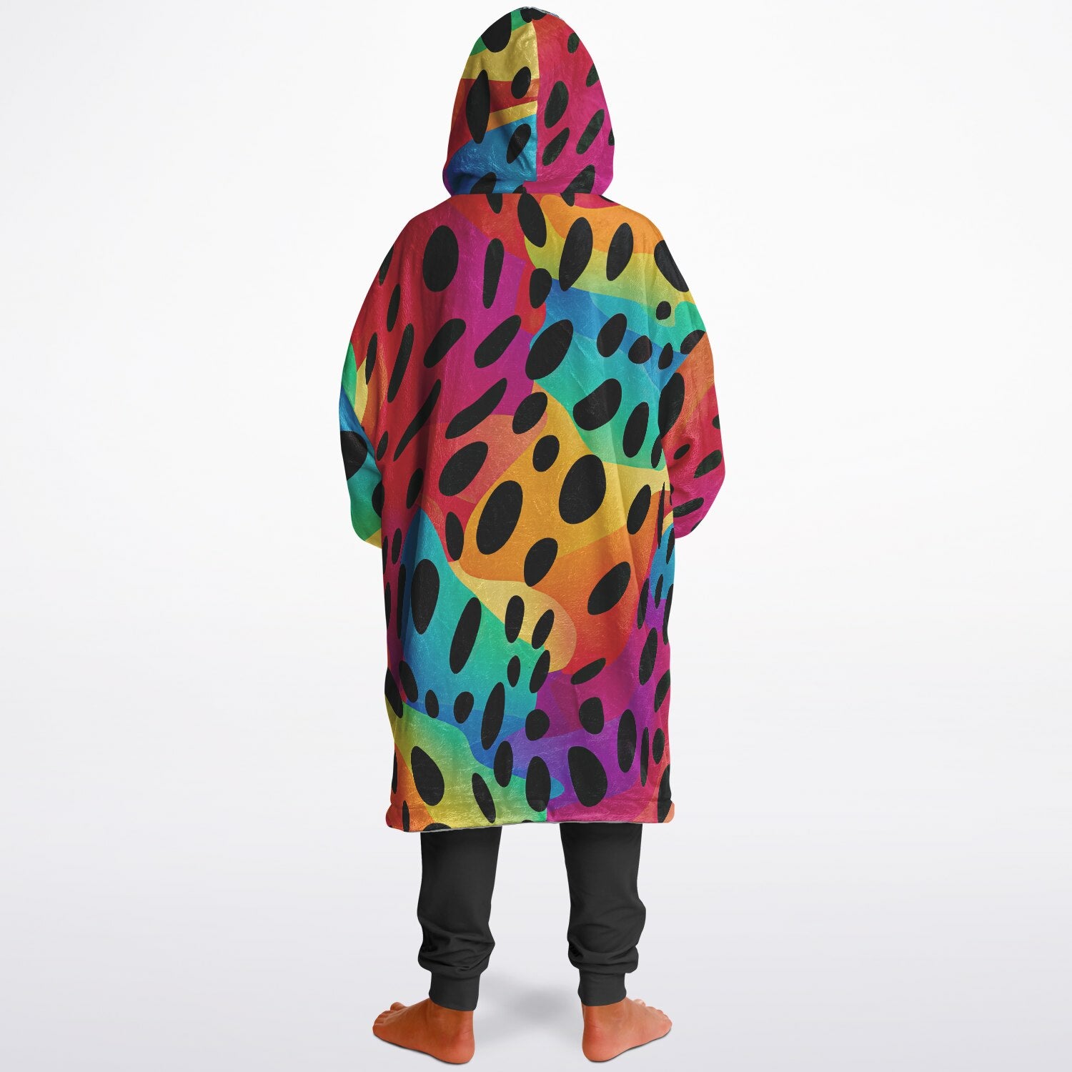 Ski Resort Map Reversible Snug Hoodie.