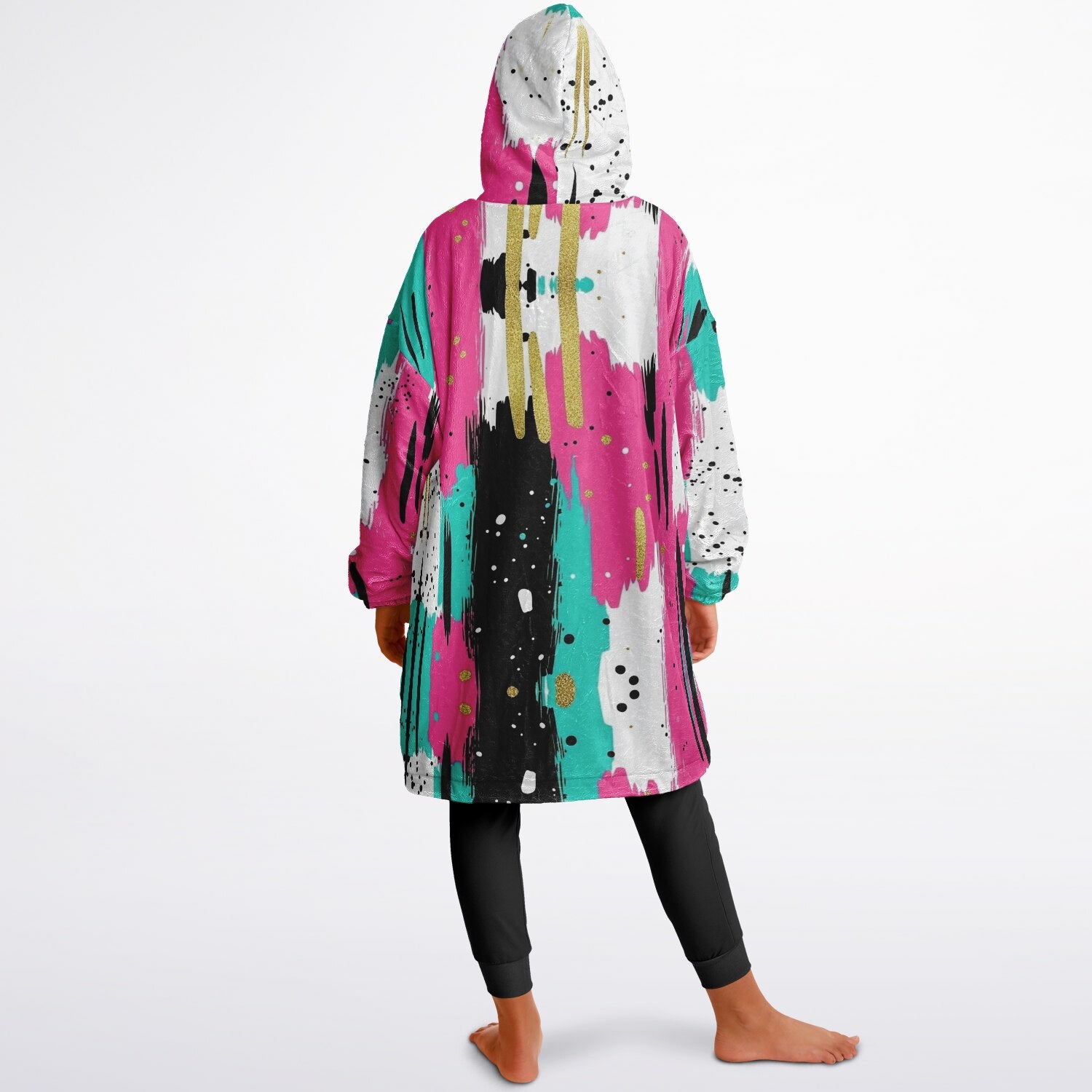 Powder Mountain, Utah Ski Resort Map Youth Reversible Snug Hoodie