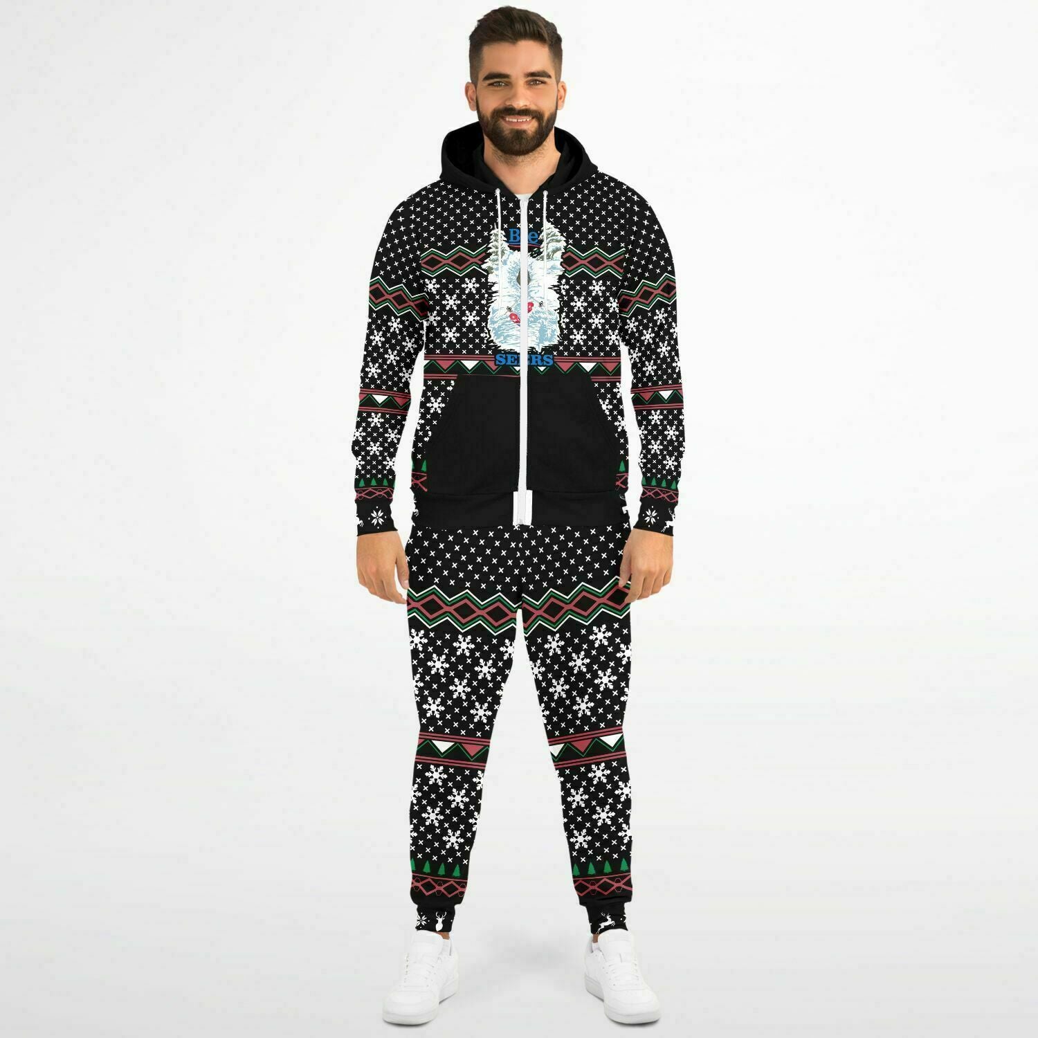 BERNIE SENDERS UNISEX ZIPHOODIE AND JOGGER SET