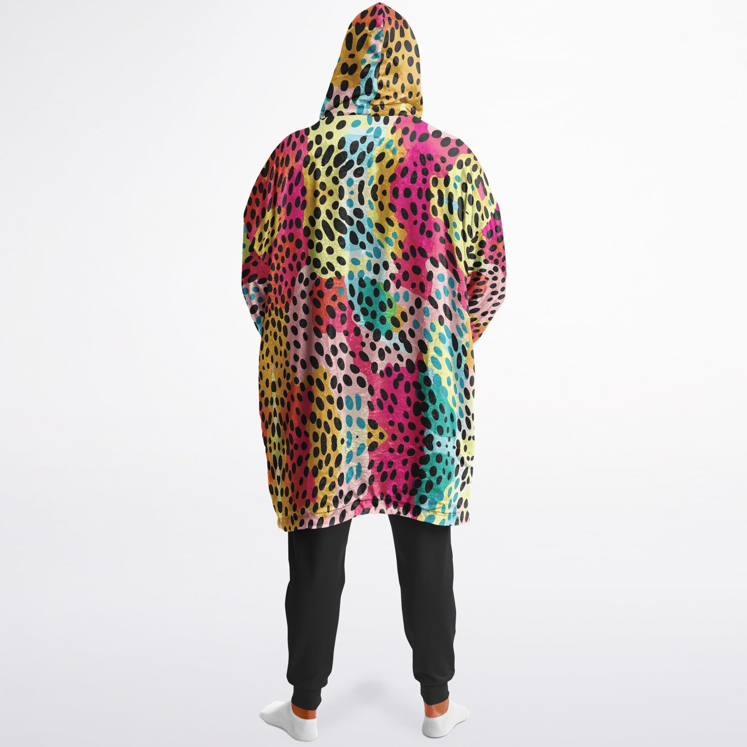 Powder Mountain, Utah Ski Resort Map Reversible Snug Hoodie