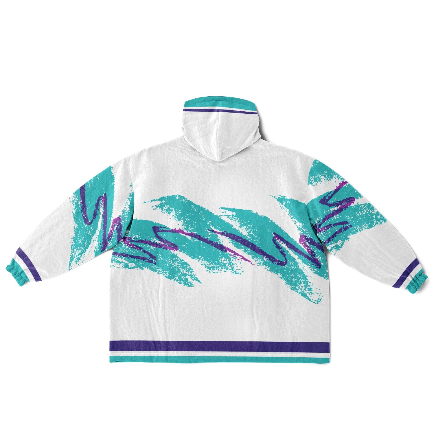 Powder Mountain, Utah Ski Resort Map Reversible Snug Hoodie