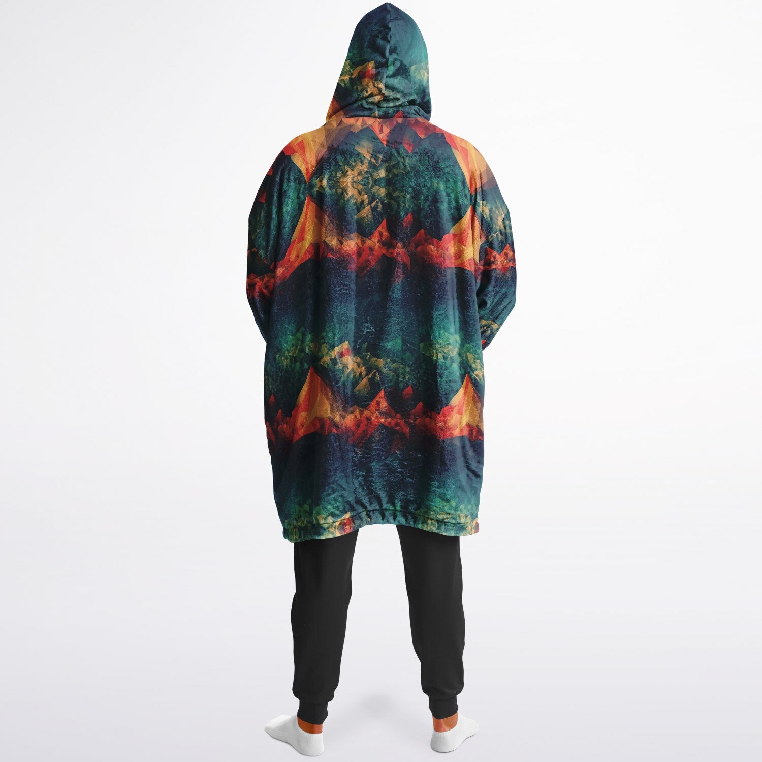 Powder Mountain, Utah Ski Resort Map Reversible Snug Hoodie