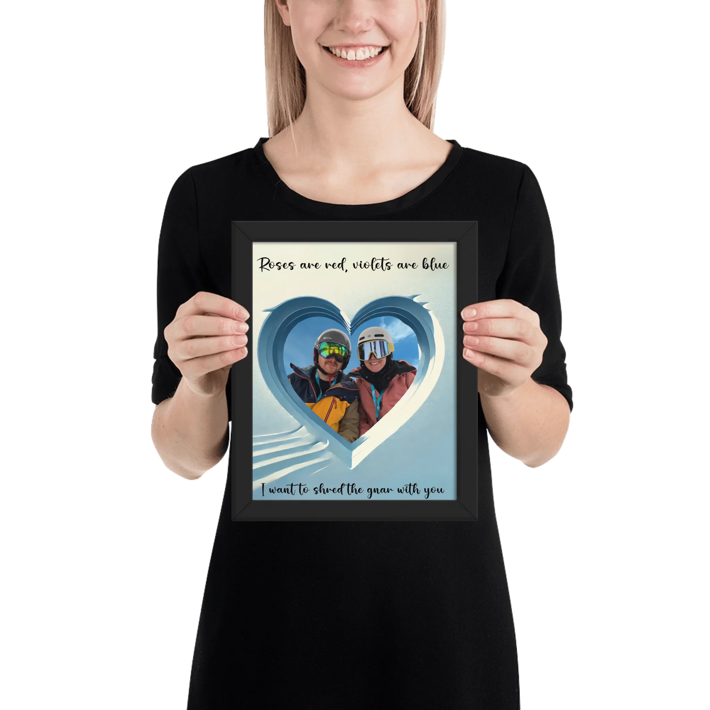Snow Heart Poster