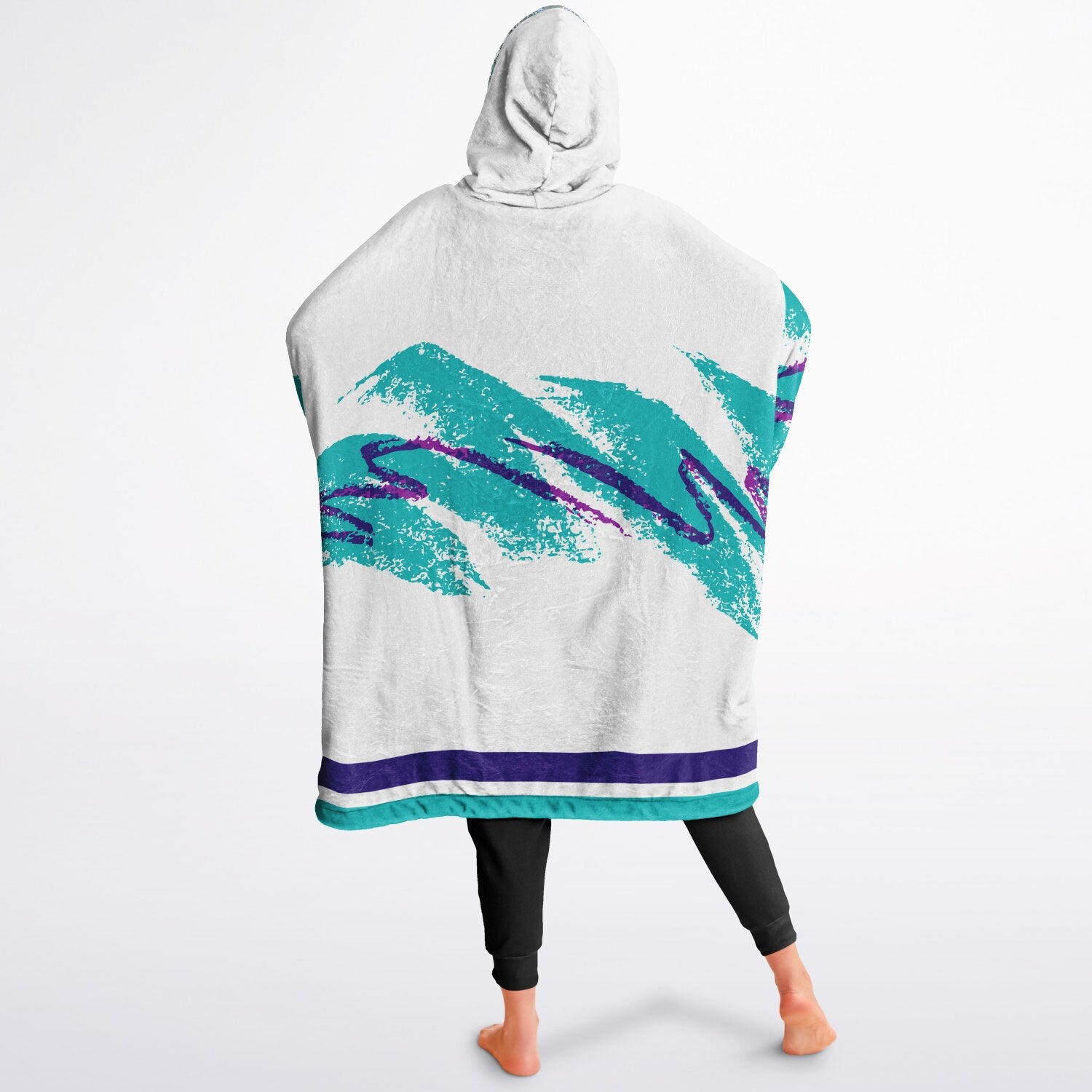 Powder Mountain, Utah Ski Resort Map Reversible Snug Hoodie