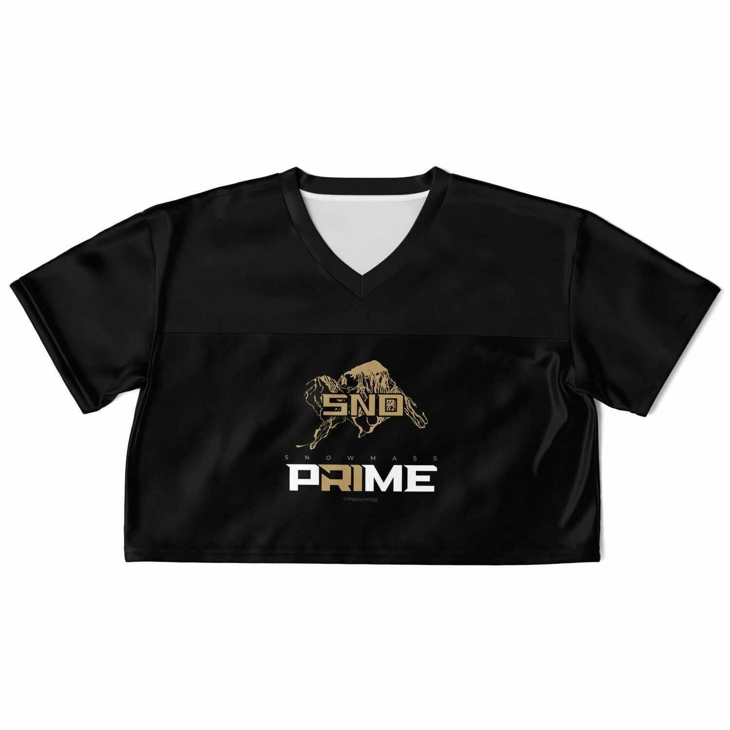 Prime Snowmass, Colorado Cropped Football Jersey