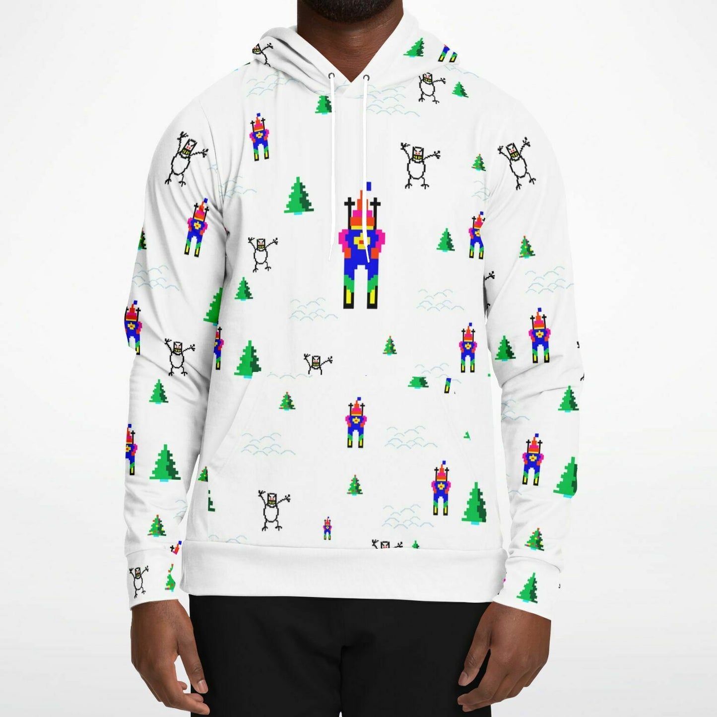 Ski Free Unisex Fashion Hoodie Set