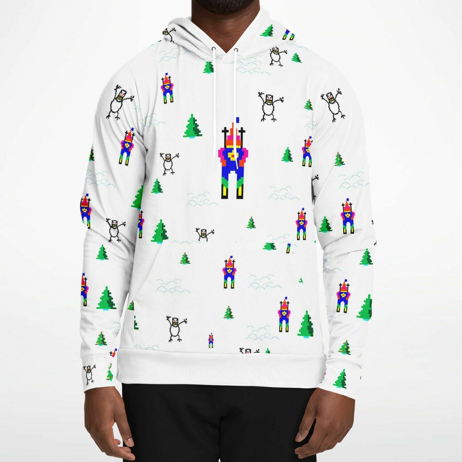 Ski Free Unisex Fashion Hoodie Set