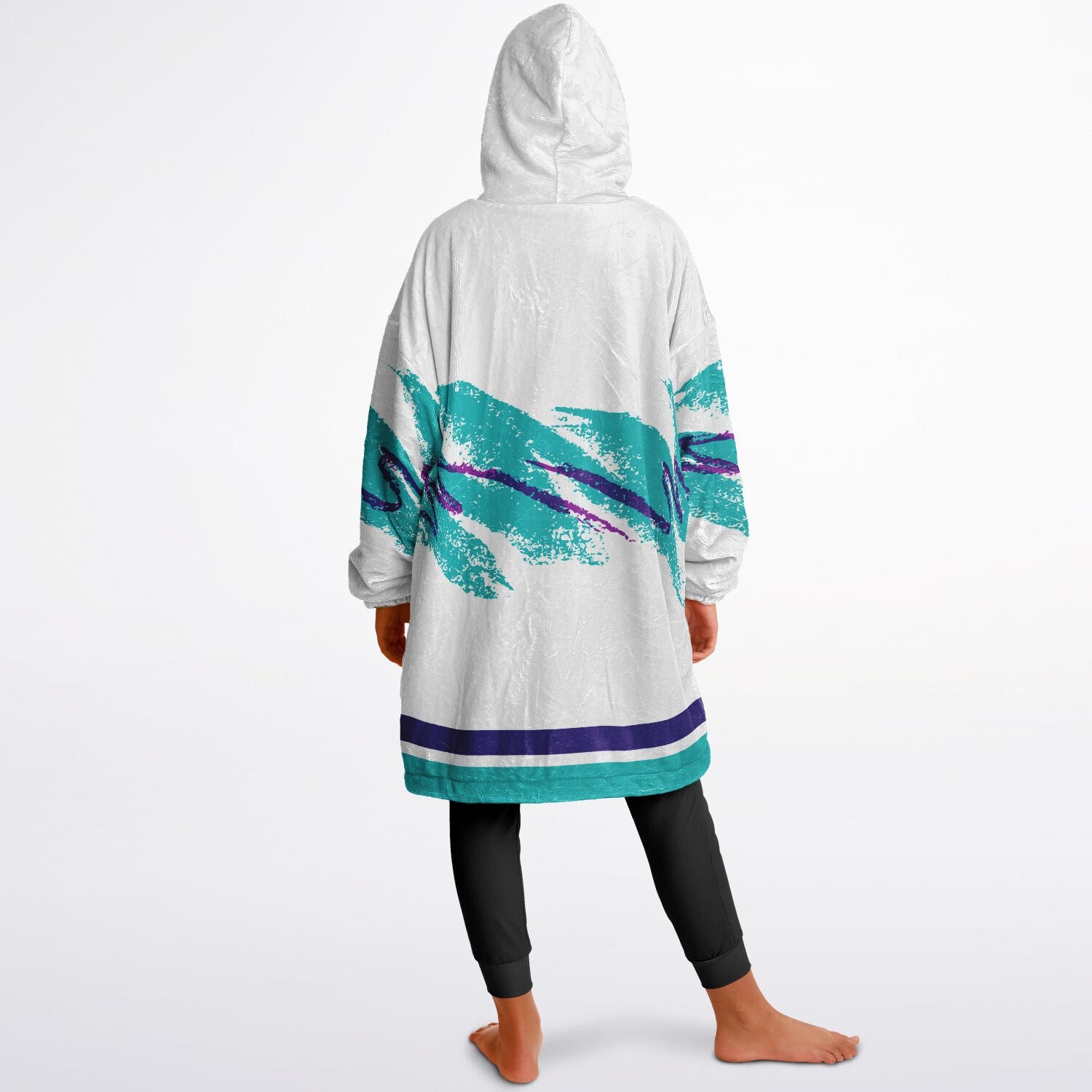 Powder Mountain, Utah Ski Resort Map Youth Reversible Snug Hoodie