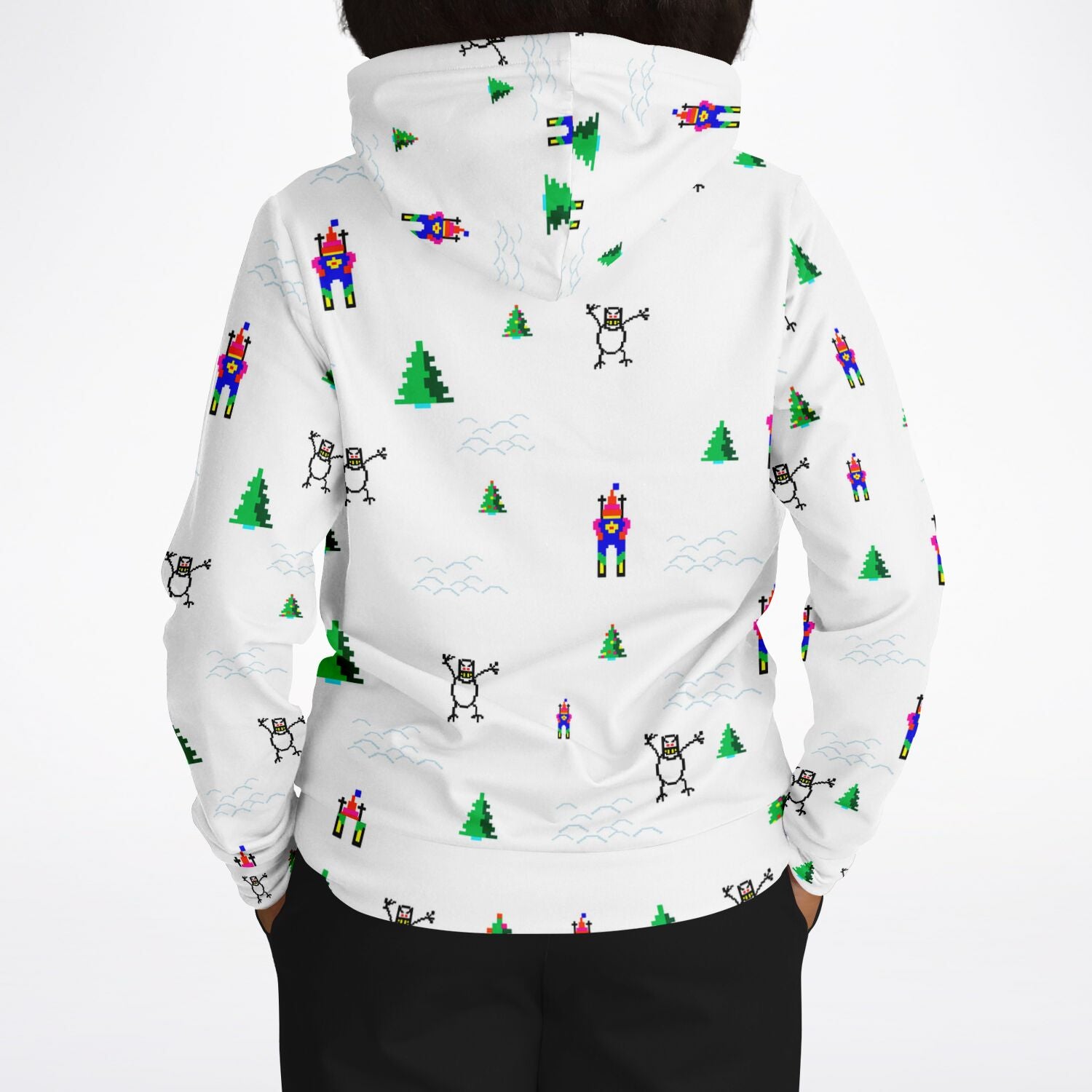 Ski Free Unisex Fashion Hoodie Set