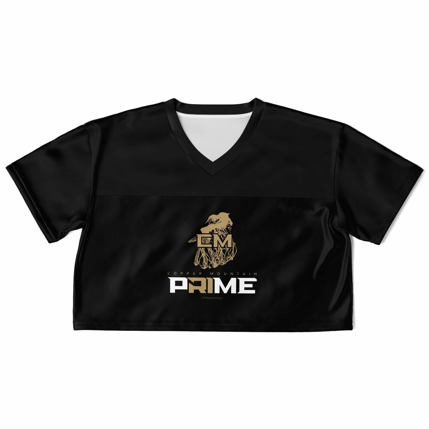Prime Copper Mountain, Colorado Cropped Football Jersey