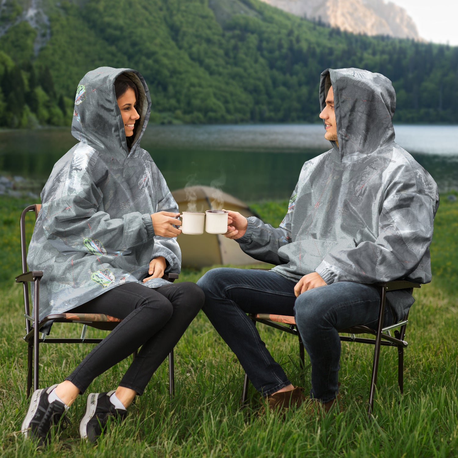 Kendall Mountain, Colorado Ski Trail Map - Snug Hoodie