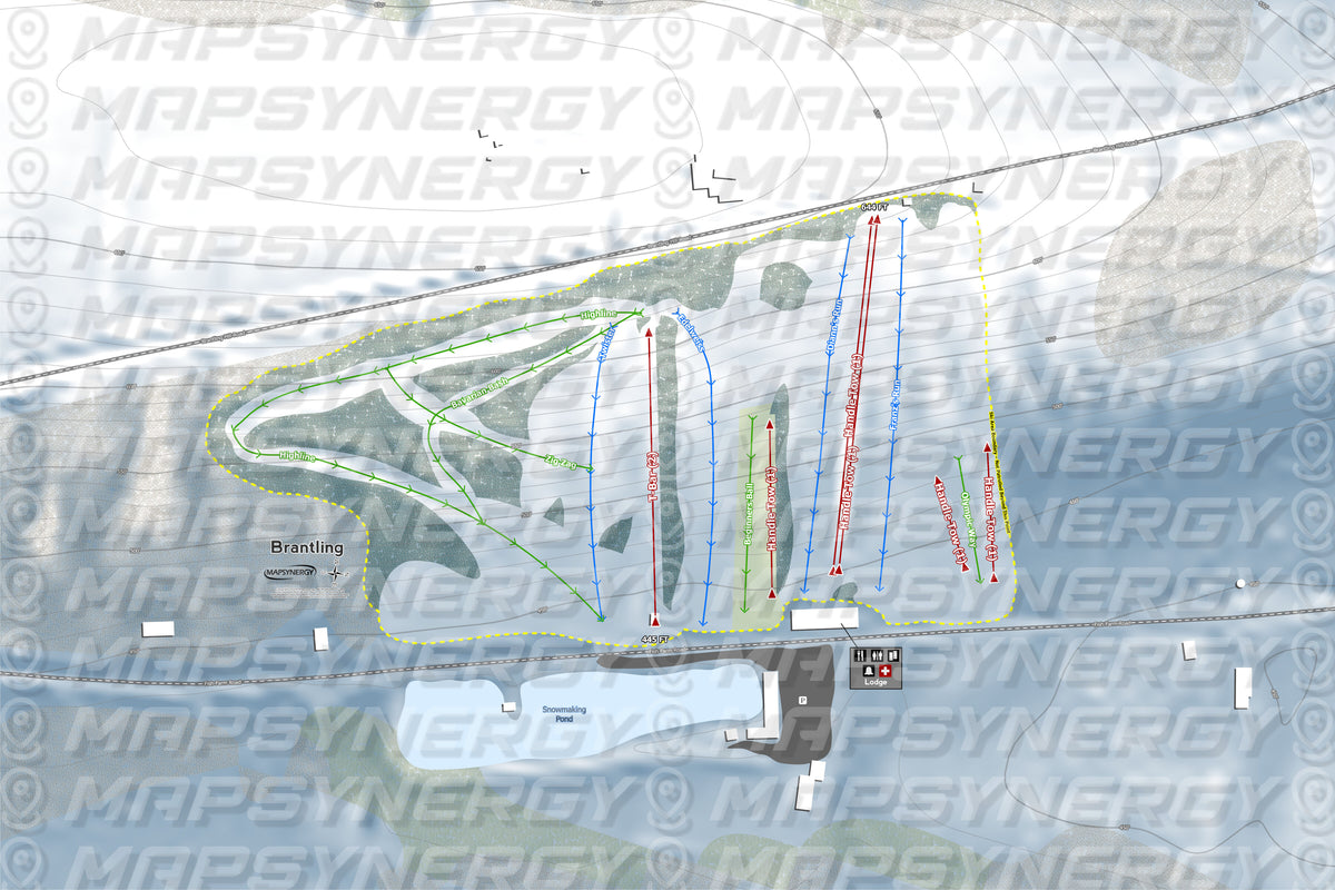 Brantling trail map