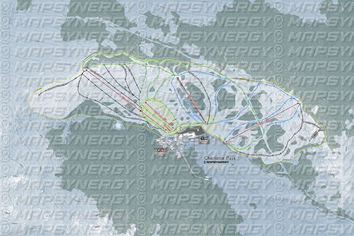 Charlotte Pass trail map