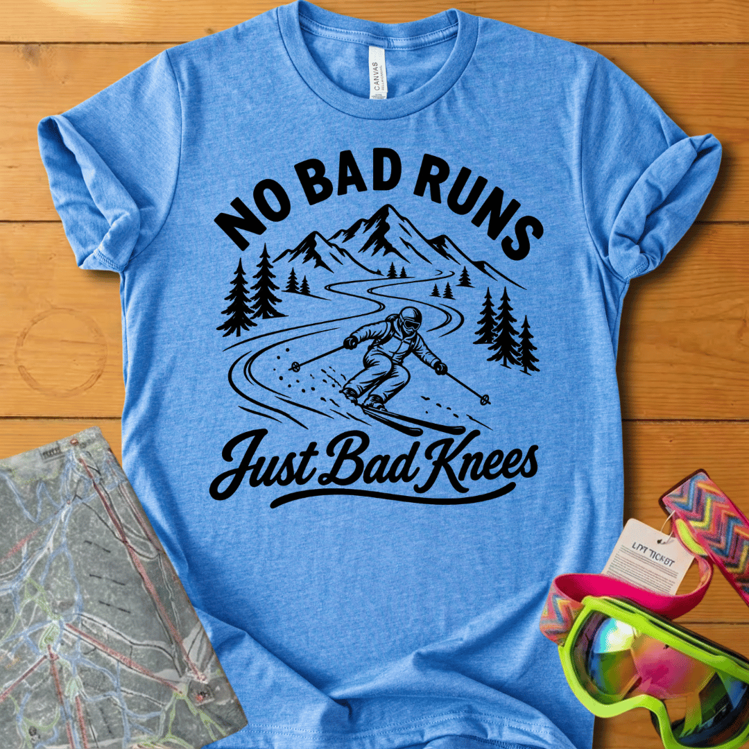 No Bad Runs Just Bad Knees t-shirt