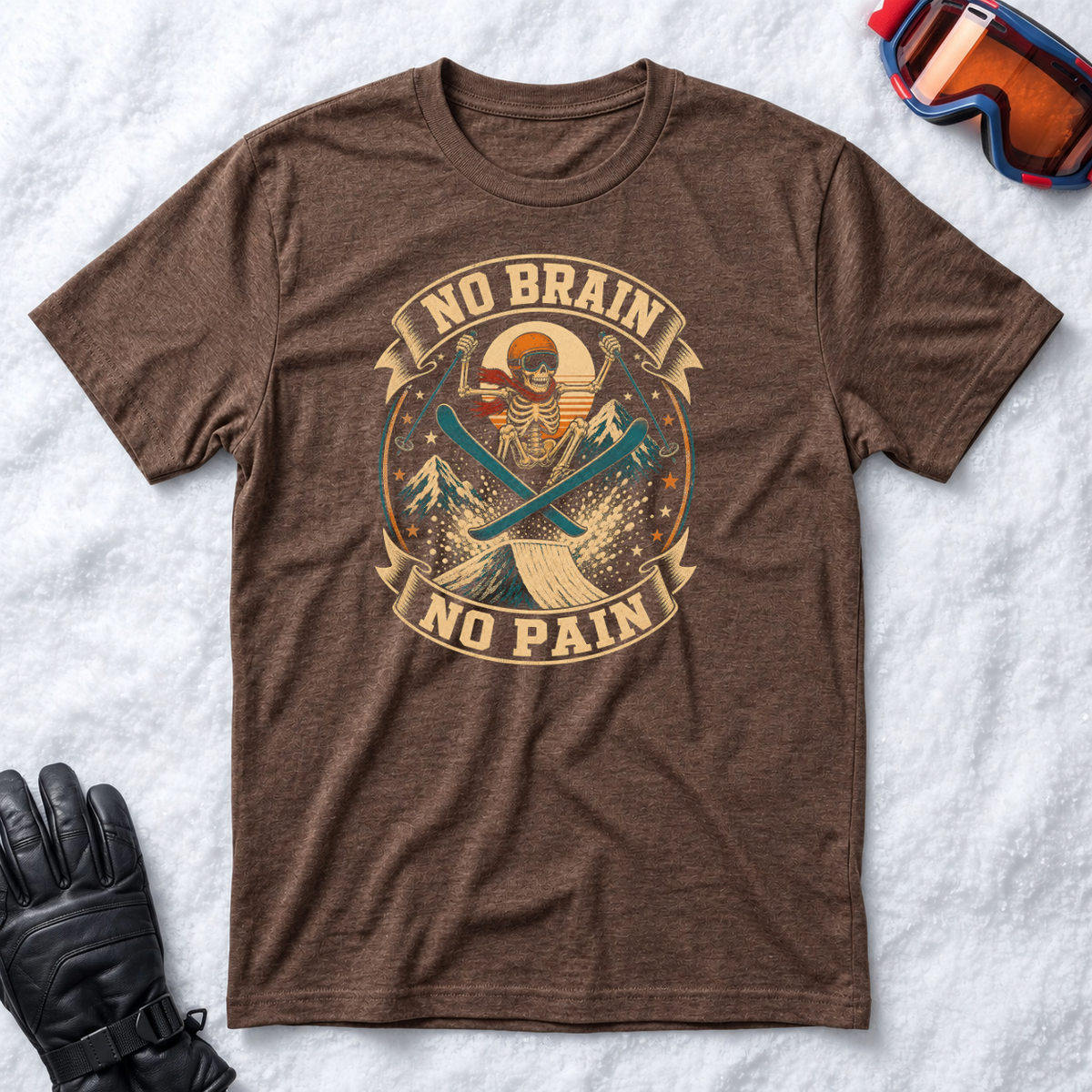 No Brain No Pain – T-Shirt