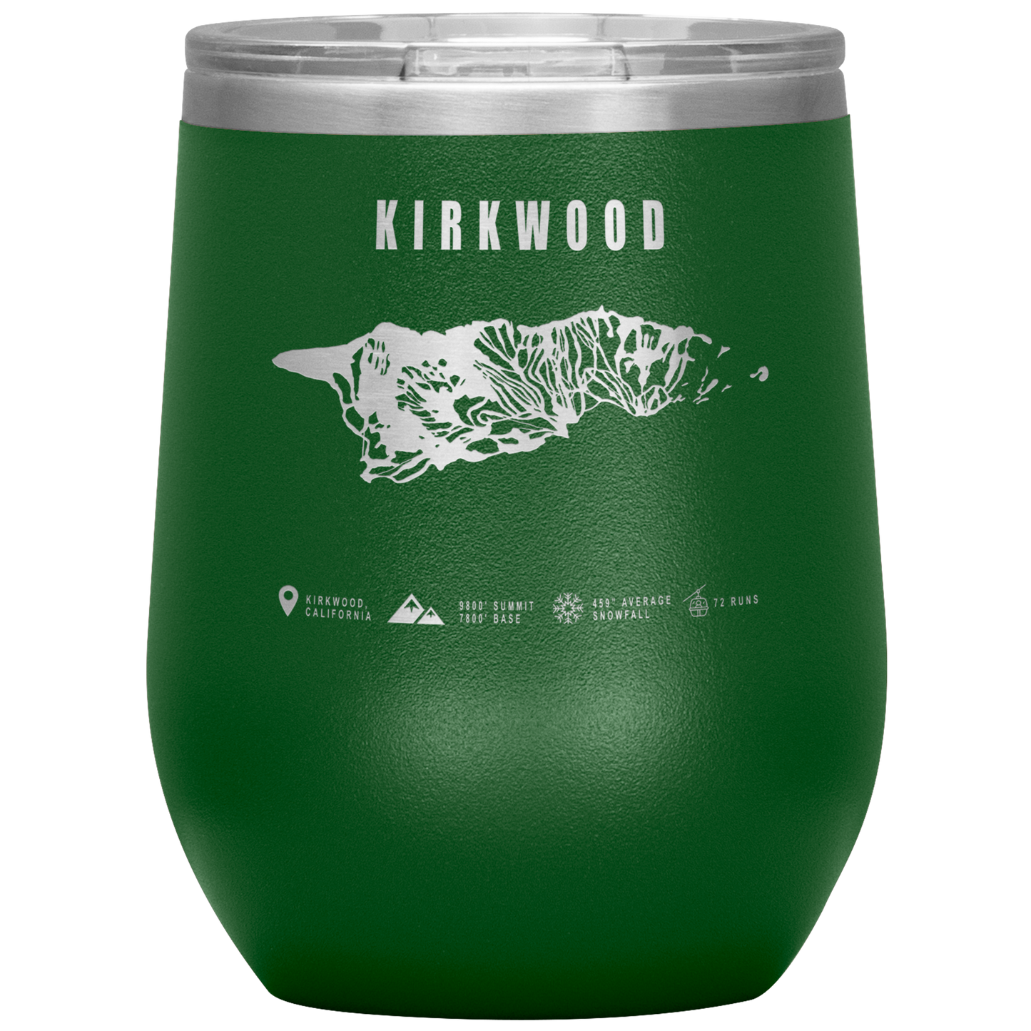 Kirkwood_California_Ski_Trail_Map_Wine__12oz_Wine_Tumbler_Green_Mockup.png