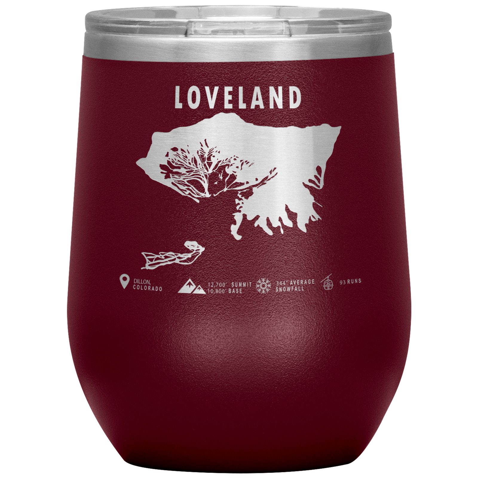 Loveland_Colorado_Ski_Trail_Map_Wine_12o_12oz_Wine_Tumbler_Maroon_Mockup.png