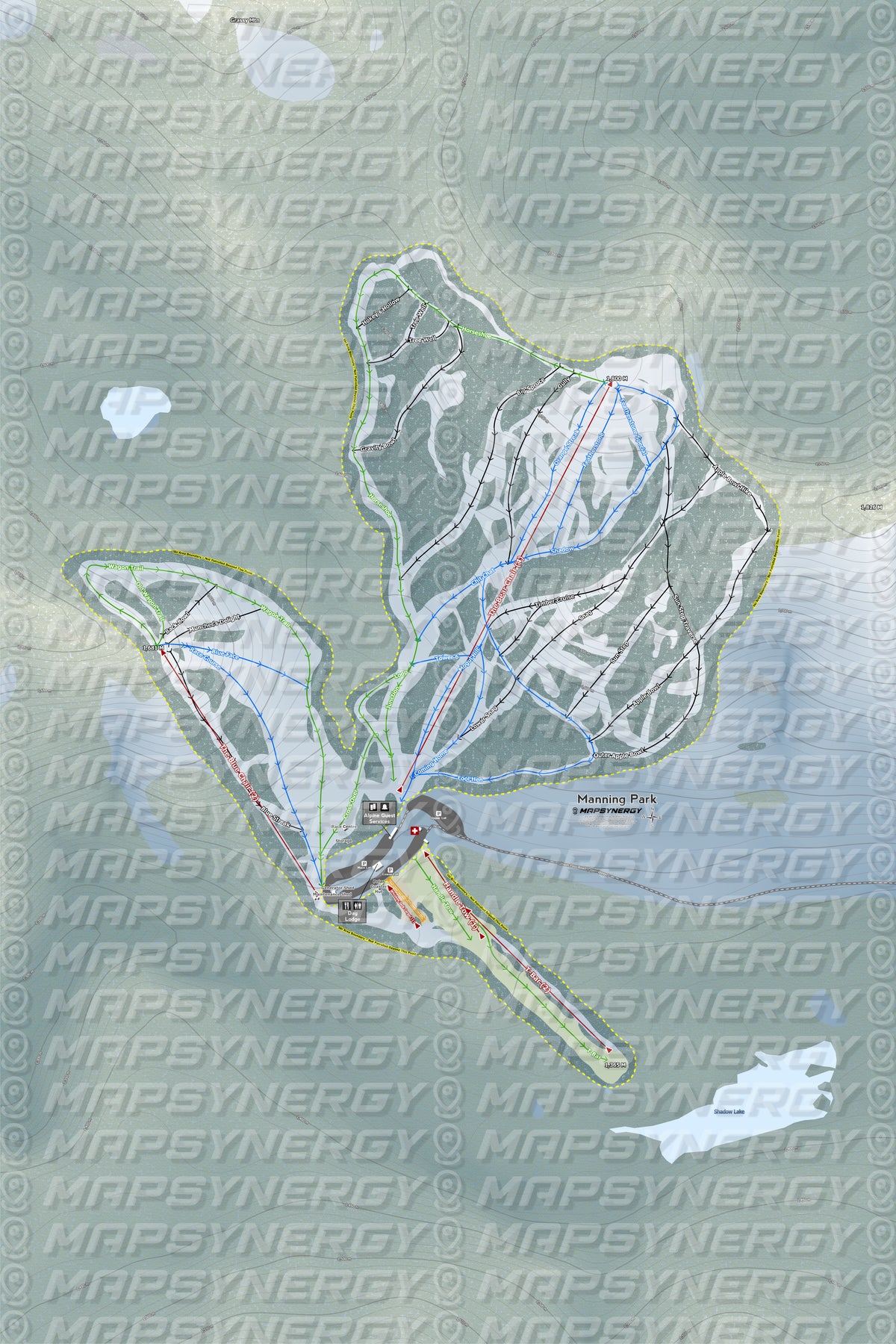 Manning Park trail map