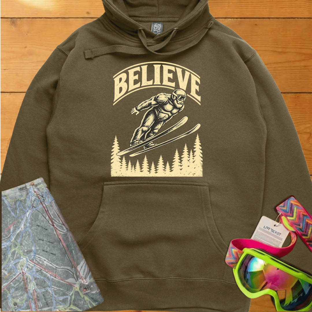 Bigfoot Believe Hoodie