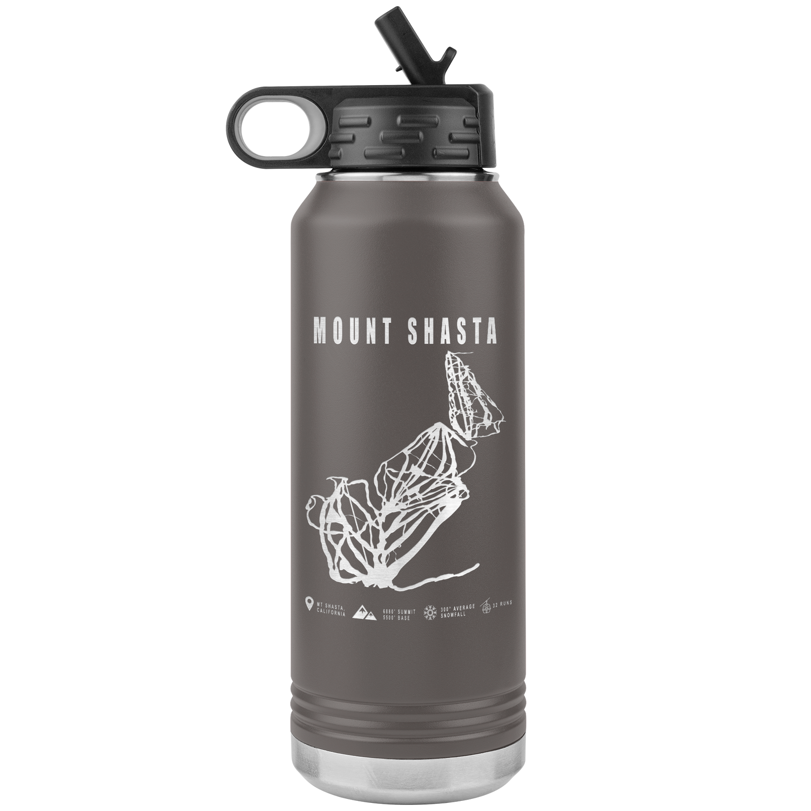 Mount_Shasta_California_Ski_Trail_Map_3_WB_Tumbler_Pewter_Mockup.png