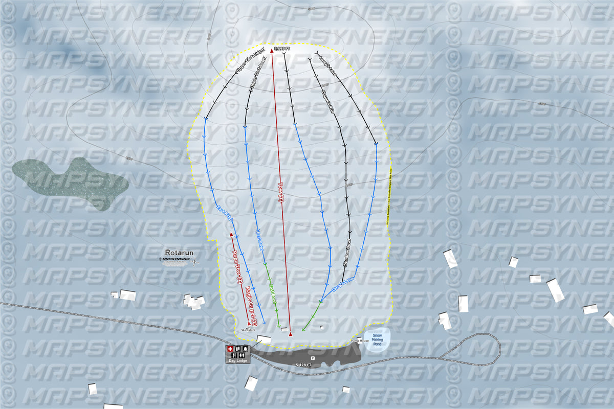Rotarun trail map