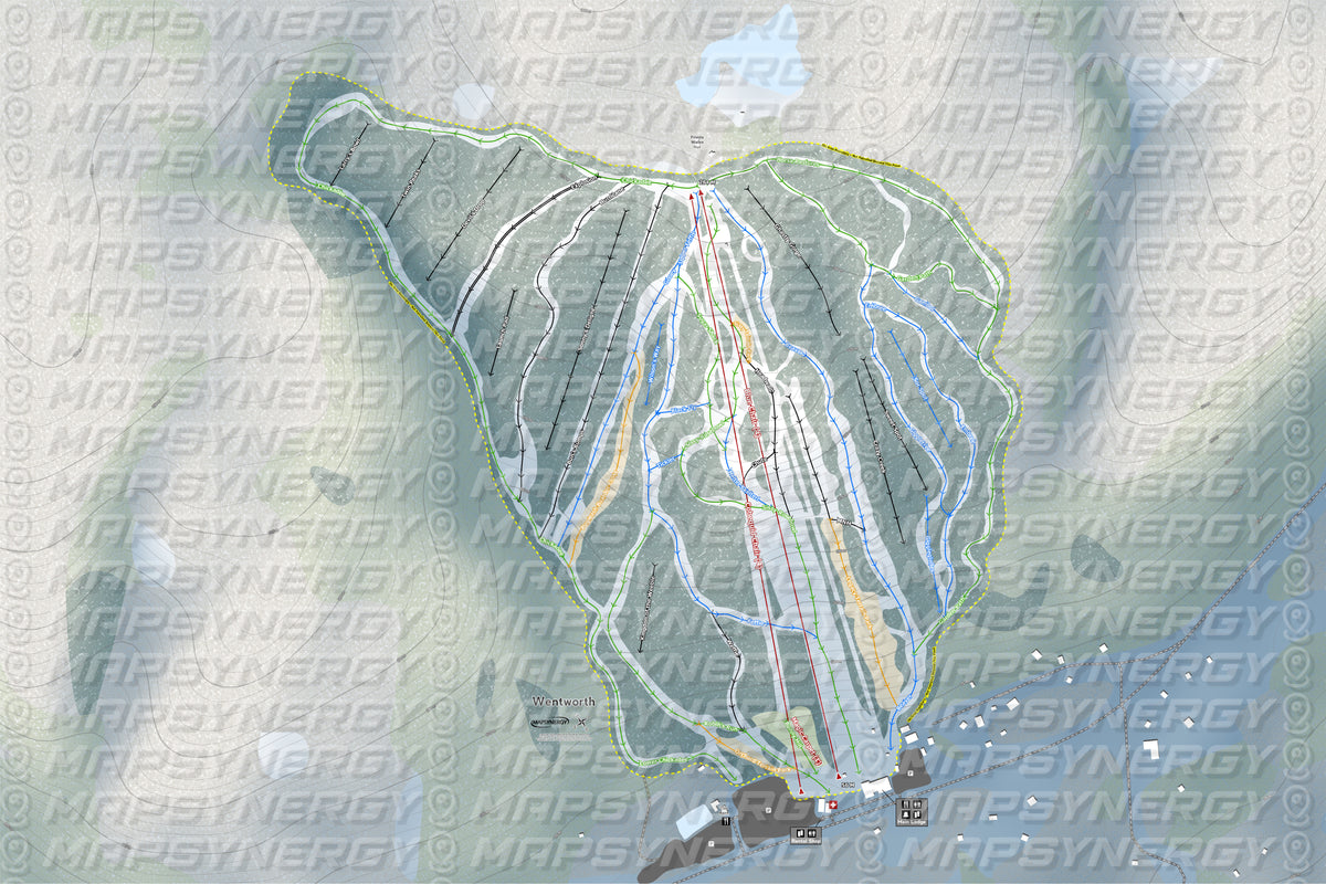 Wentworth trail map