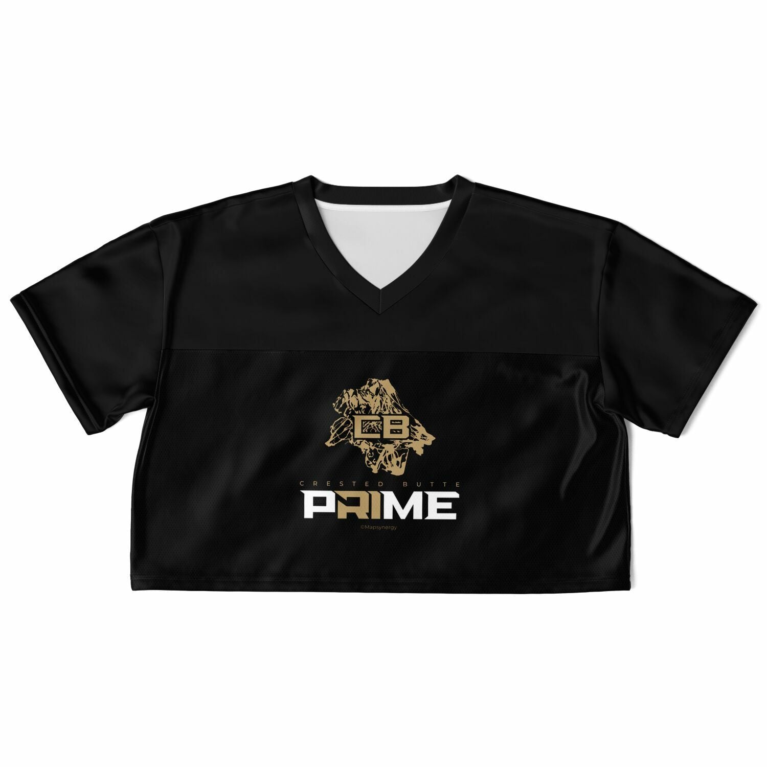 Prime Crested Butte, Colorado Cropped Football Jersey