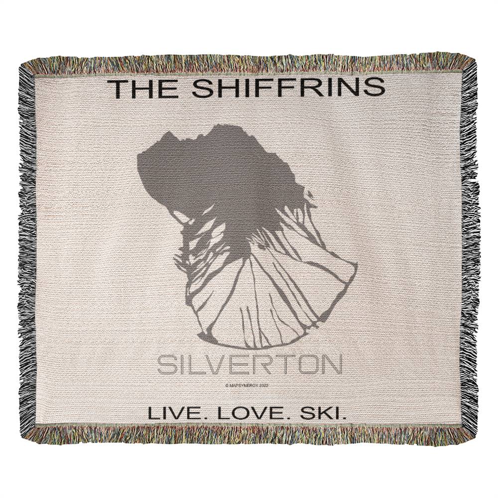 PERSONALIZED SILVERTON, COLORADO WOVEN BLANKET - Powderaddicts