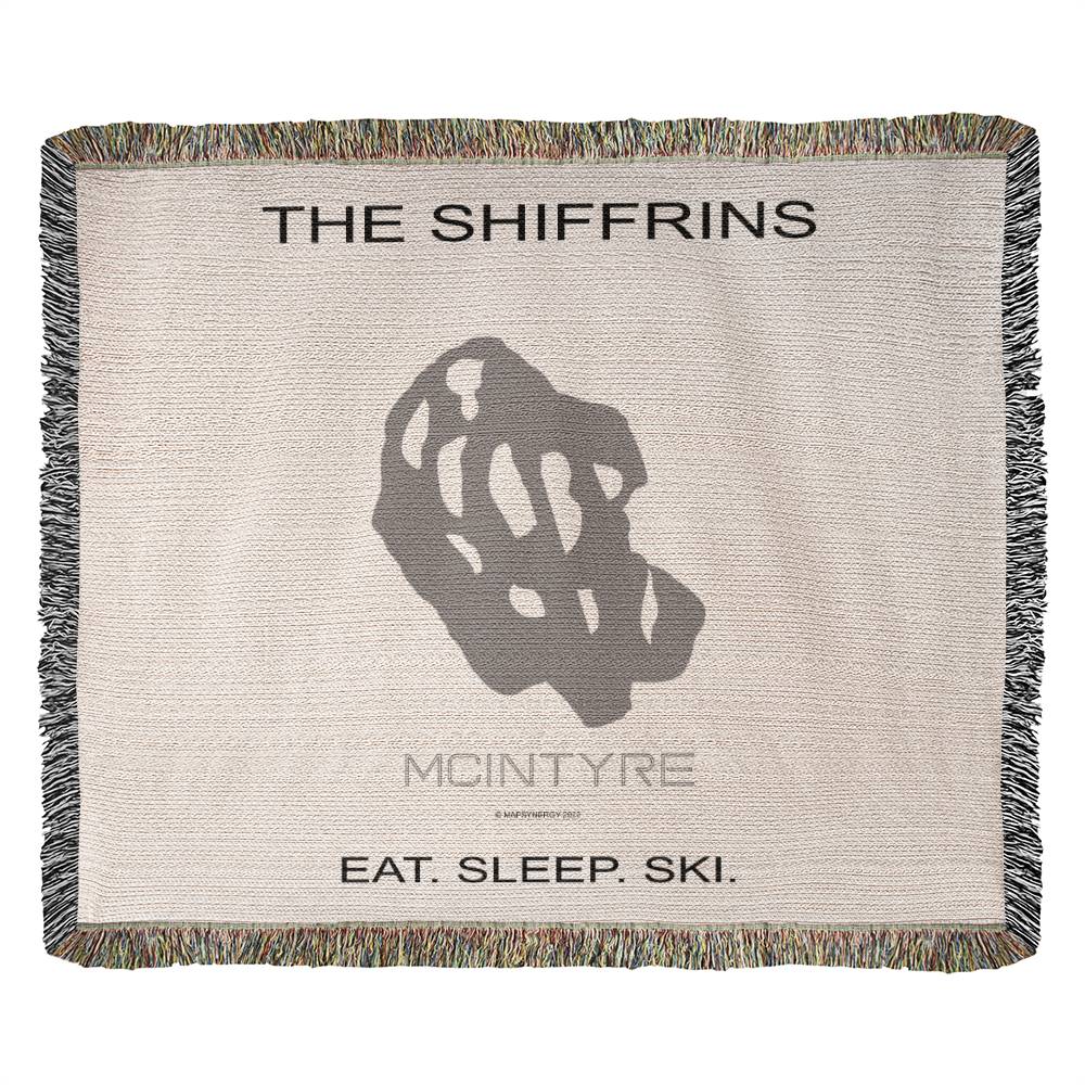 PERSONALIZED MCINTYRE, NEW HAMPSHIRE WOVEN BLANKET