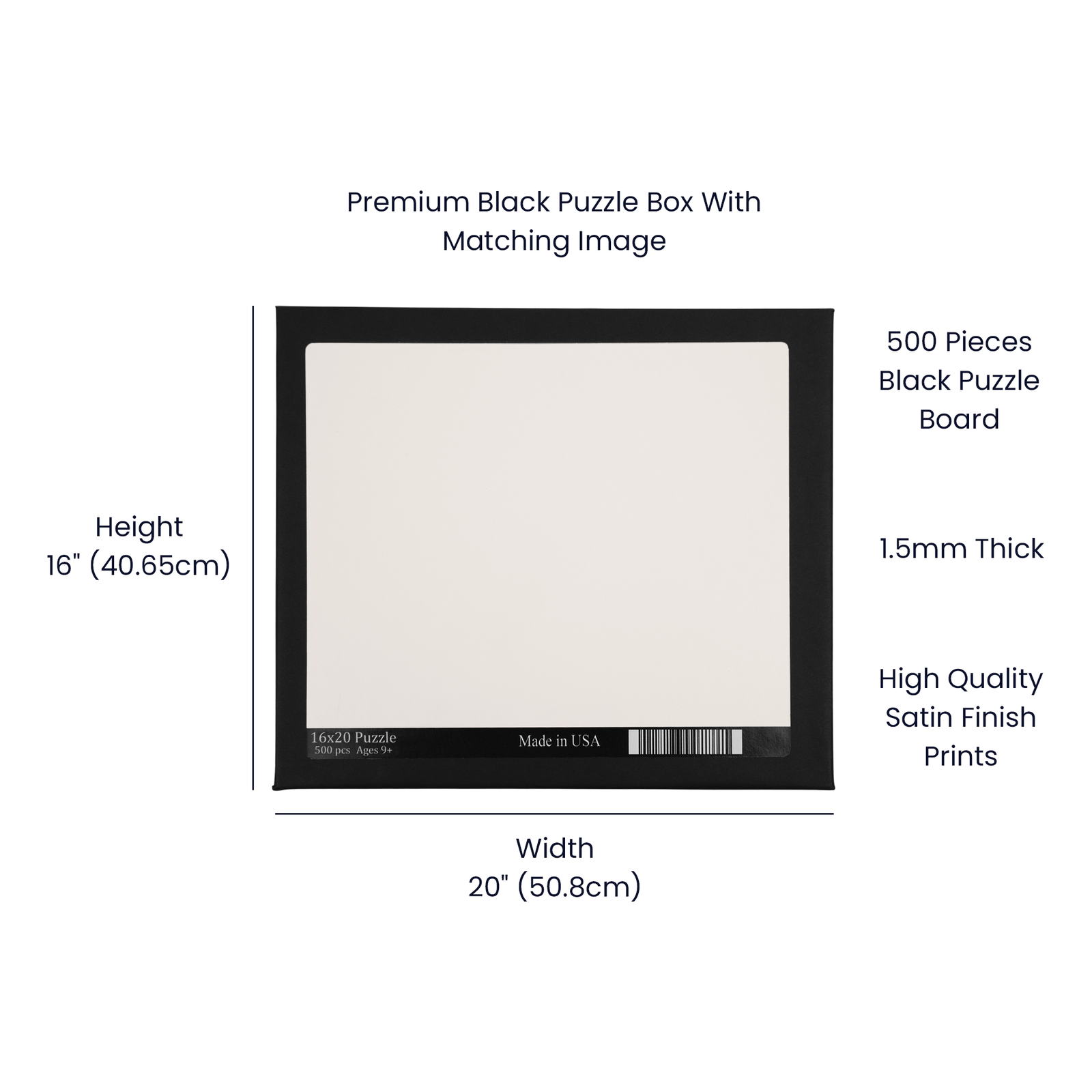 Brighton, Utah Ski Trail Map Large Puzzle - 500 Pc