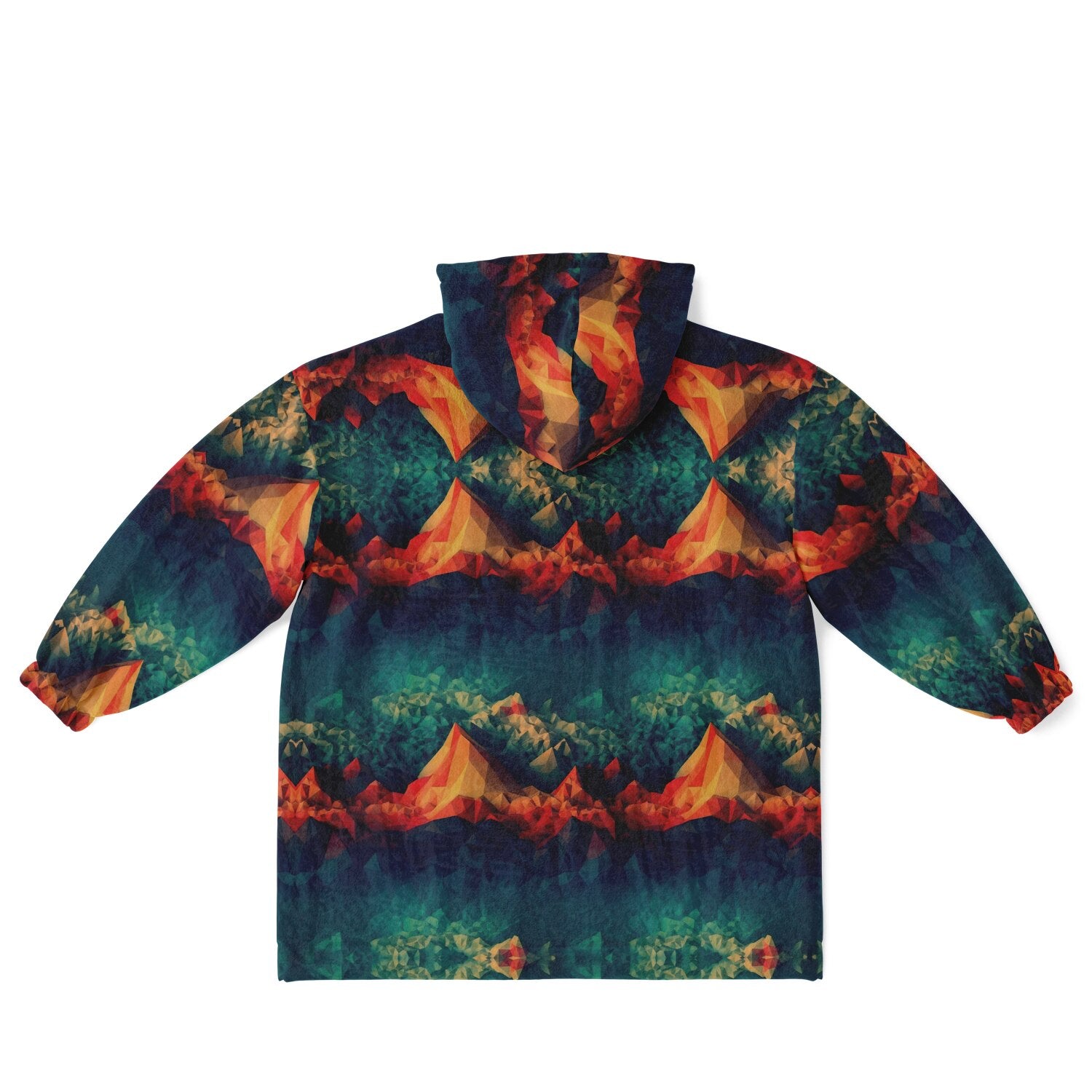 Powder Mountain, Utah Ski Resort Map Youth Reversible Snug Hoodie