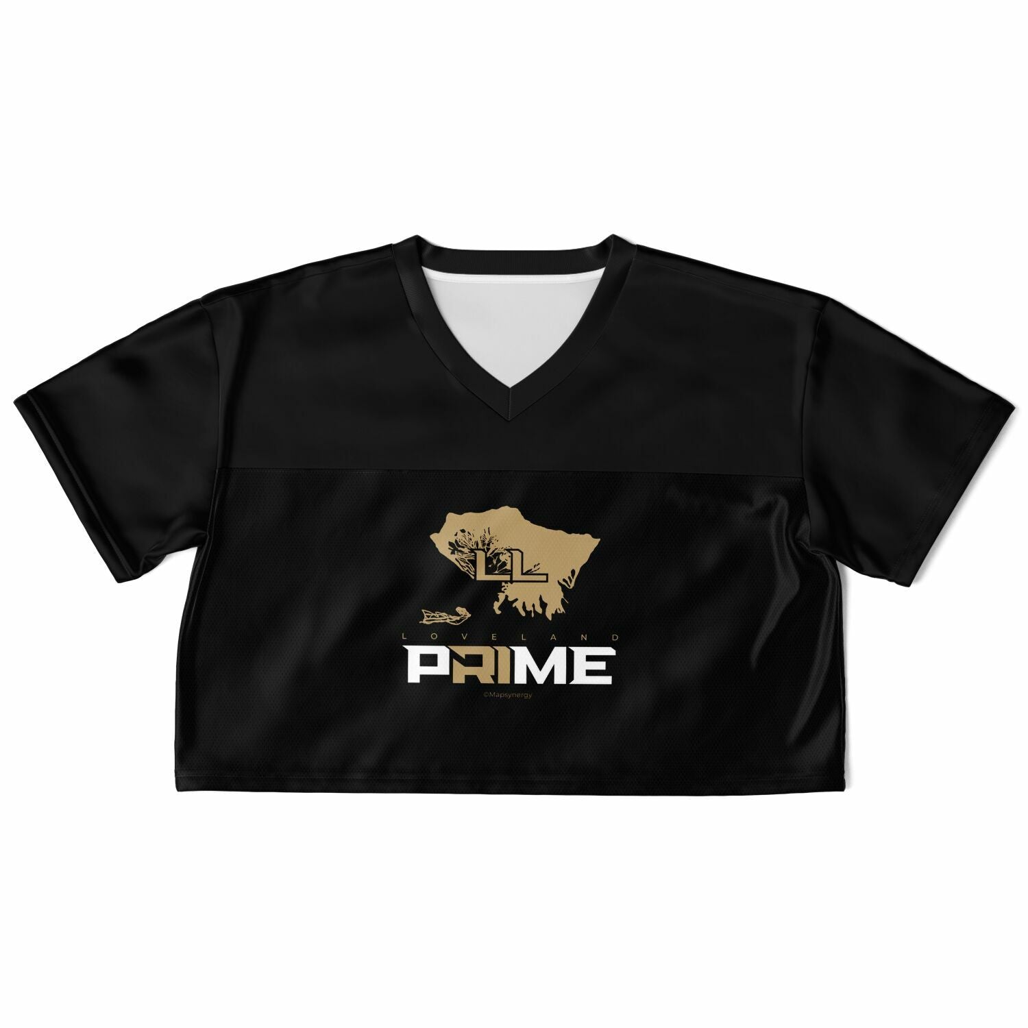Prime Loveland, Colorado Cropped Football Jersey