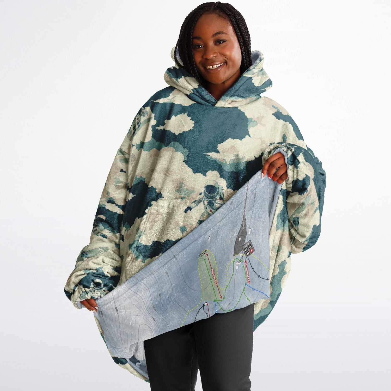 Reversible Snug Hoodie - AOP