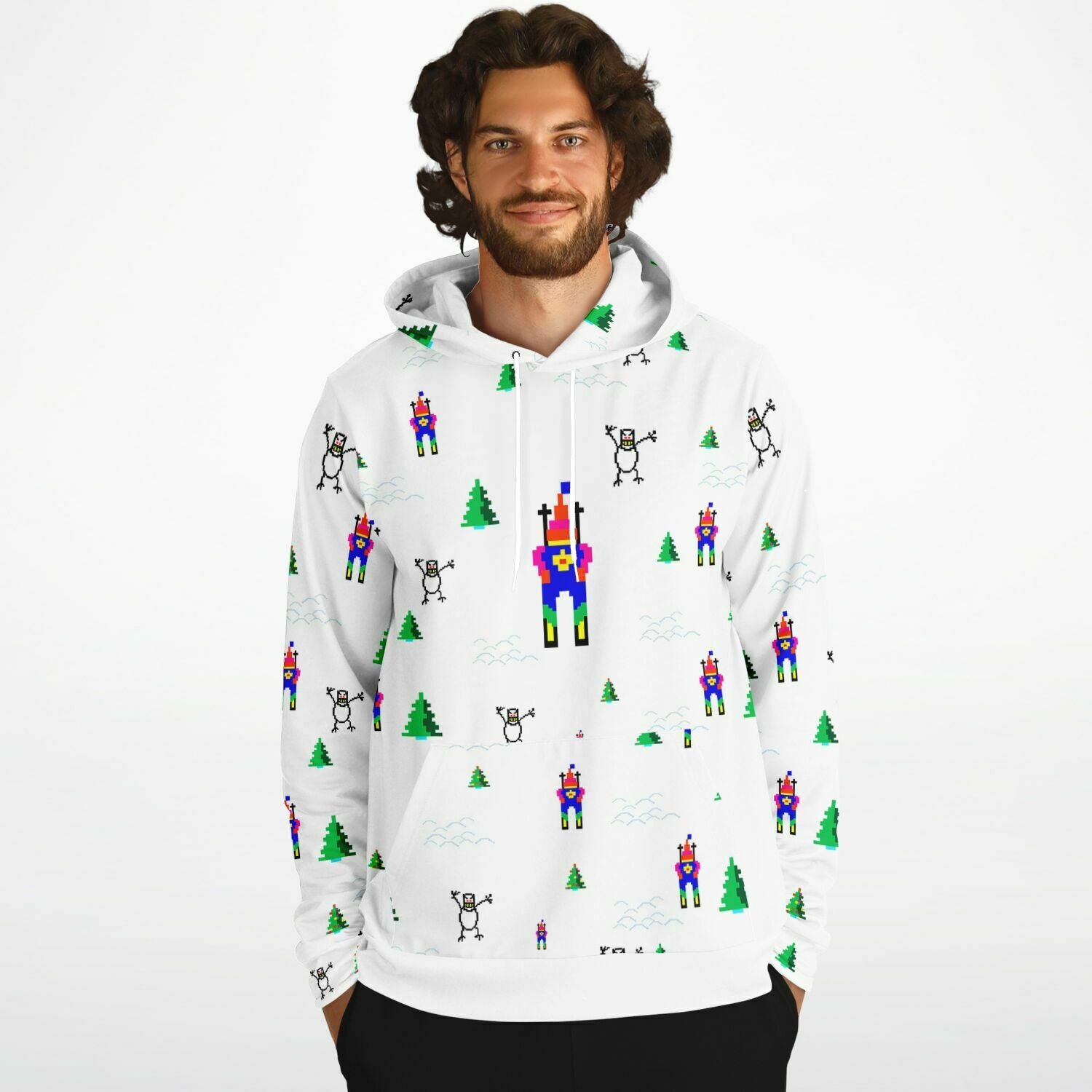 Ski Free Unisex Fashion Hoodie Set