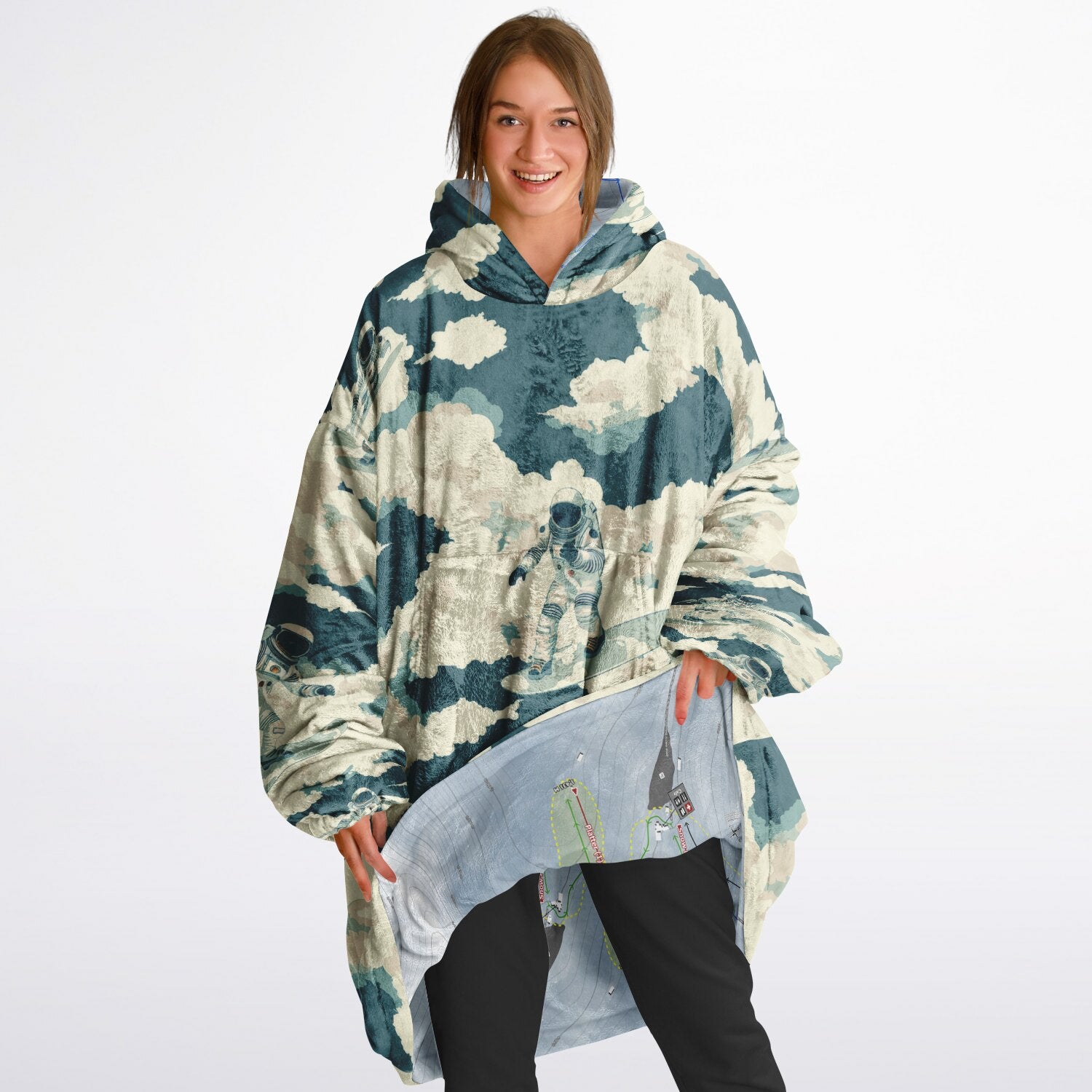 Reversible Snug Hoodie - AOP