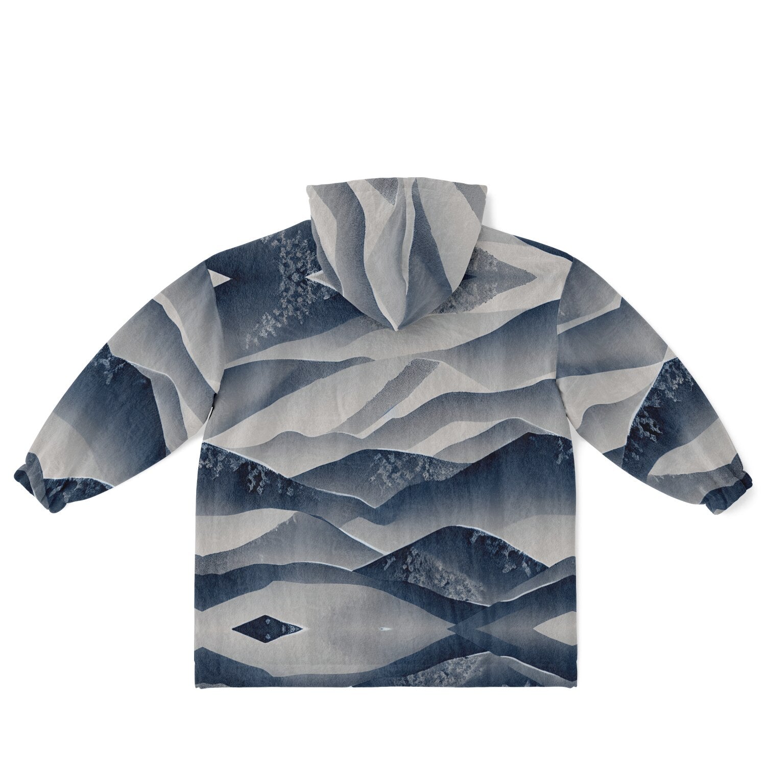 Powder Mountain, Utah Ski Resort Map Youth Reversible Snug Hoodie