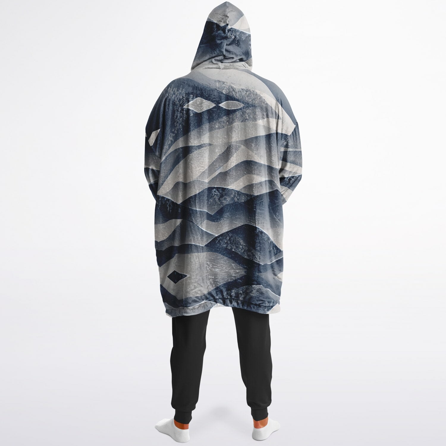 Powder Mountain, Utah Ski Resort Map Reversible Snug Hoodie