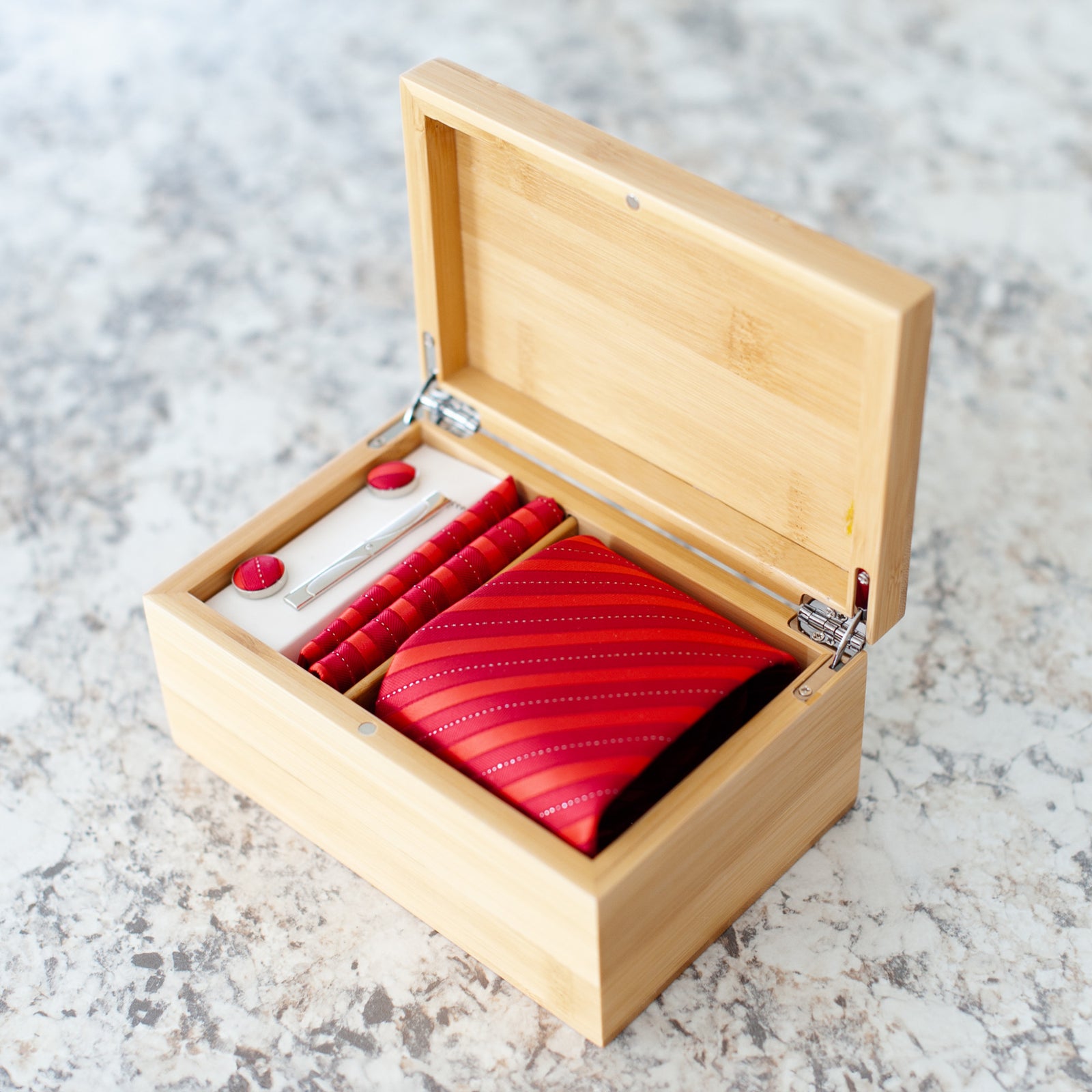 Custom Map Tie Box - Tie Included! - Powderaddicts