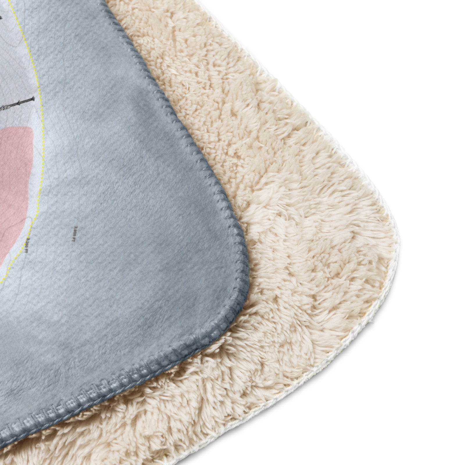 Alyeska, Alaska Ski Resort Map Blanket