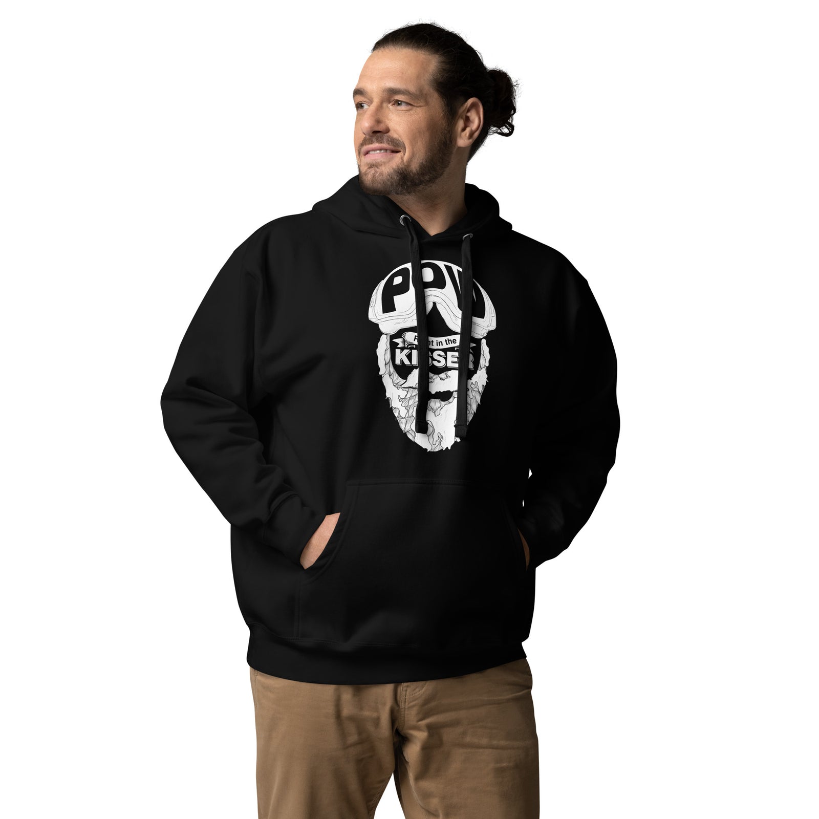Pow, Right in the Kisser Unisex Hoodie