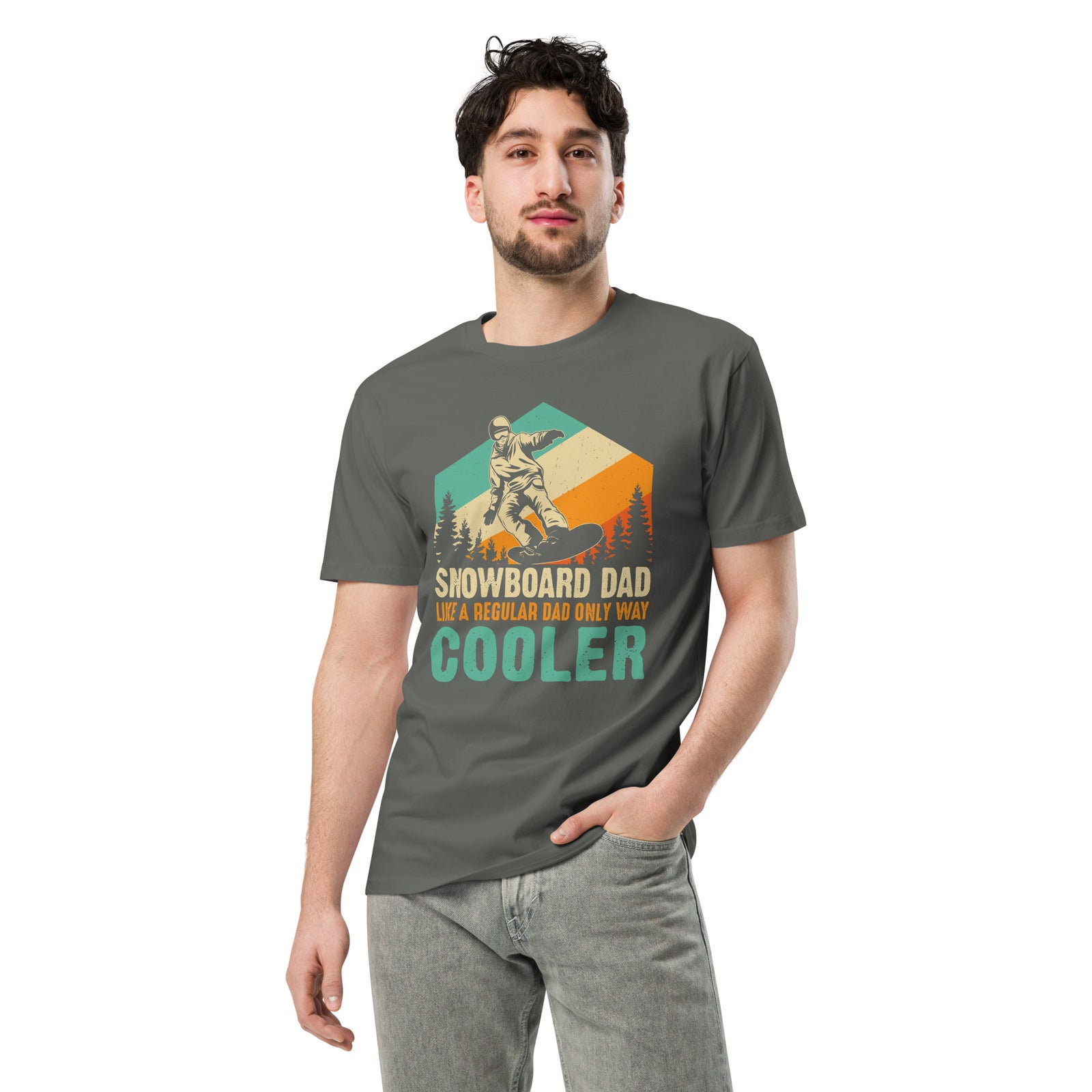 Snowboard dad like a regular dad only way Cooler Unisex t-shirt