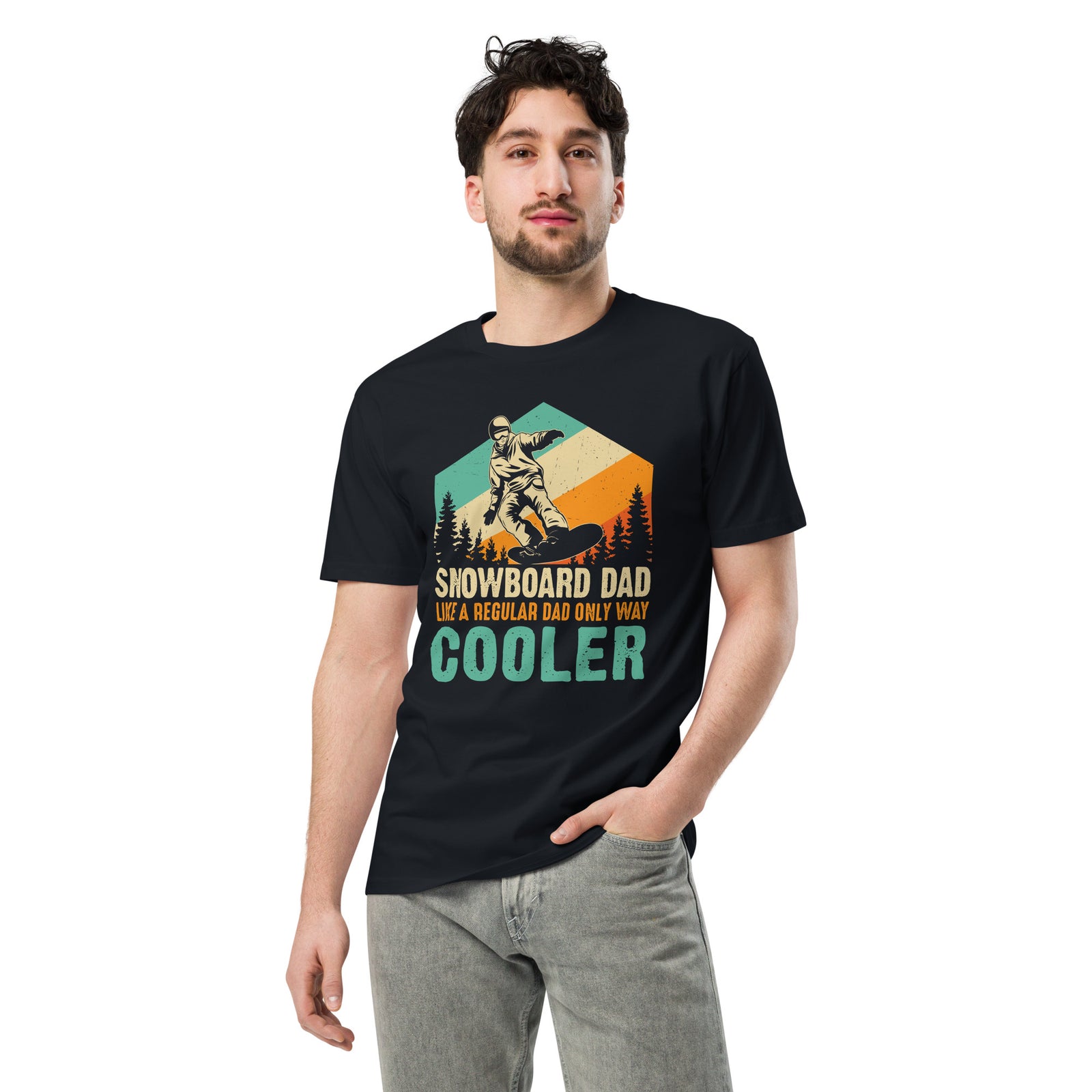 Snowboard dad like a regular dad only way Cooler Unisex t-shirt