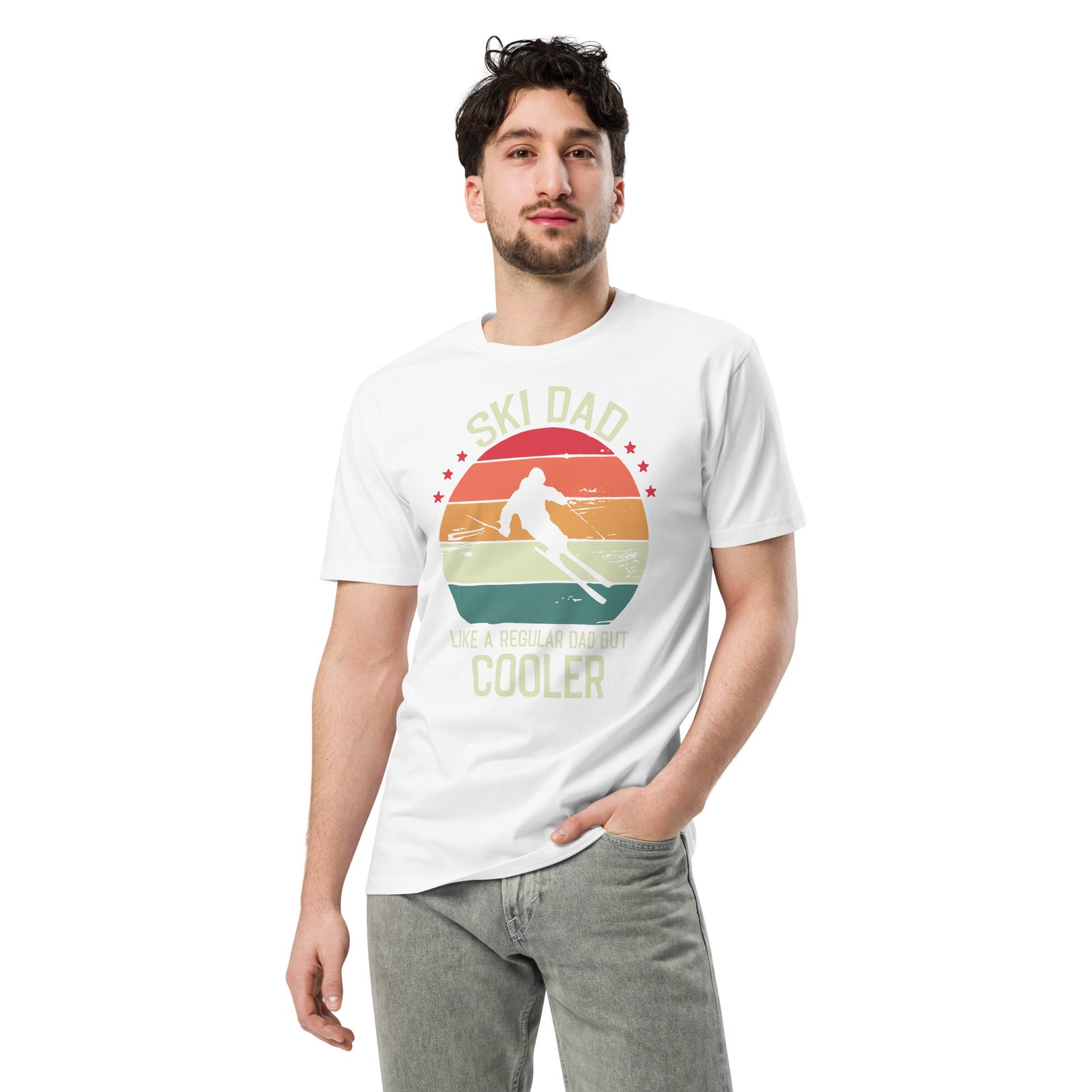 Snowboard dad like a regular dad only way Cooler Unisex t-shirt